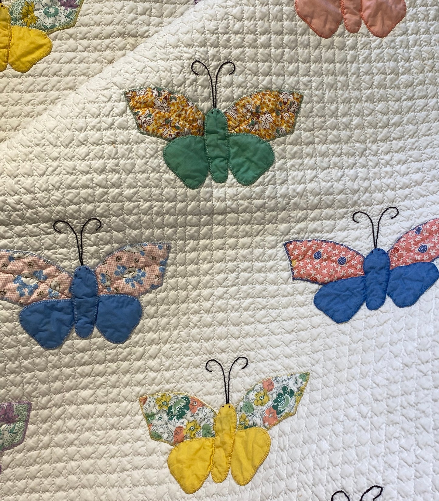 Floating Butterflies Appliqué Quilt