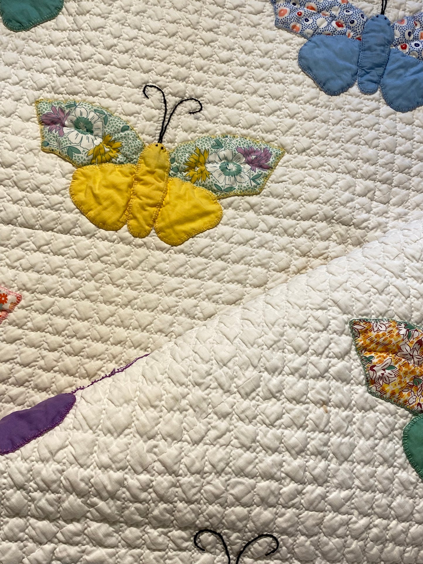 Floating Butterflies Appliqué Quilt
