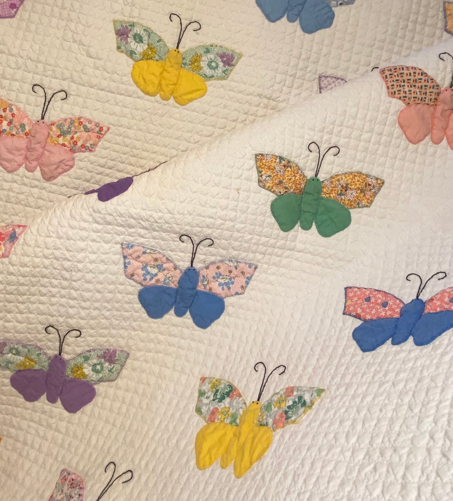 Floating Butterflies Appliqué Quilt