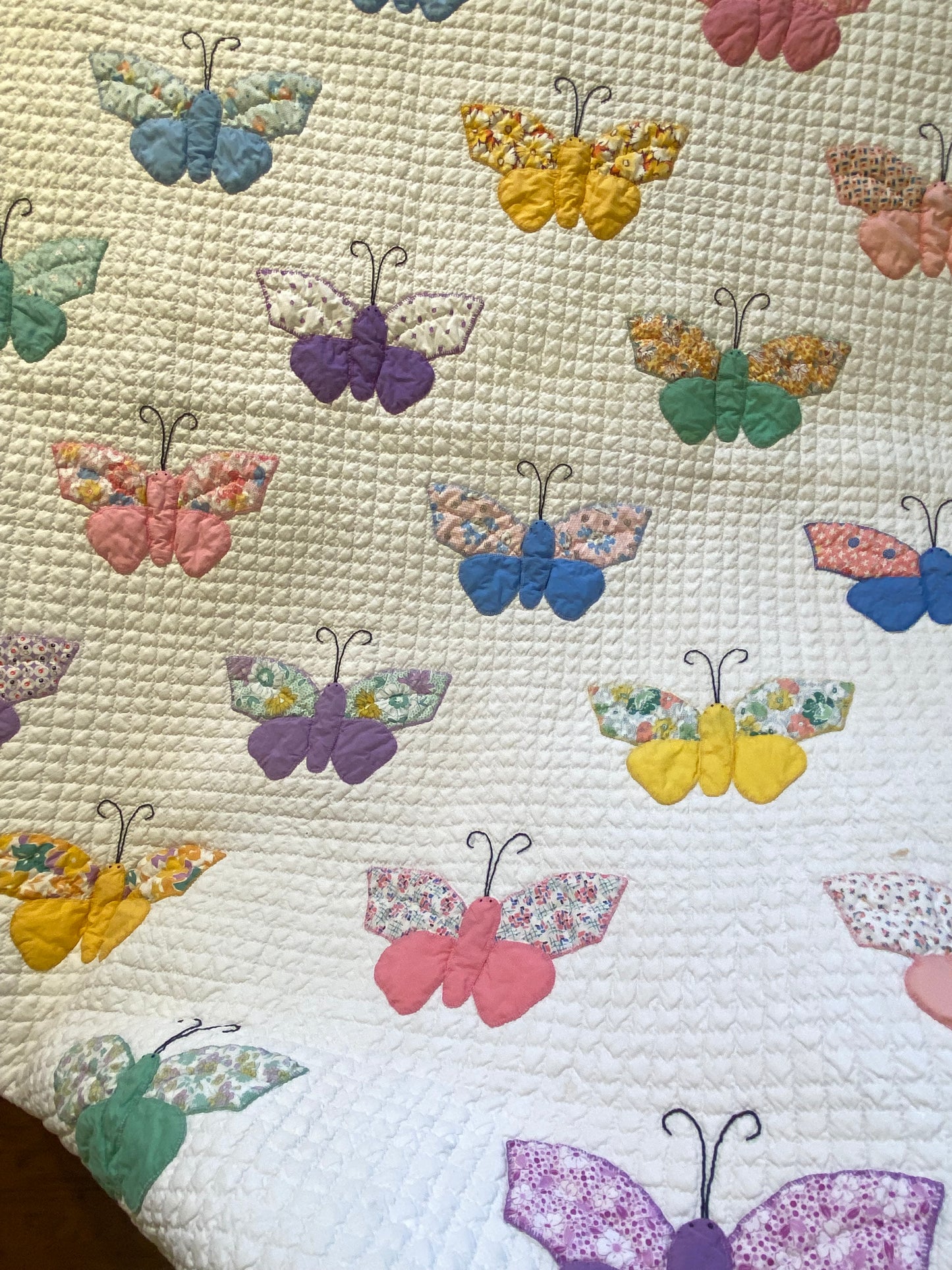 Floating Butterflies Appliqué Quilt