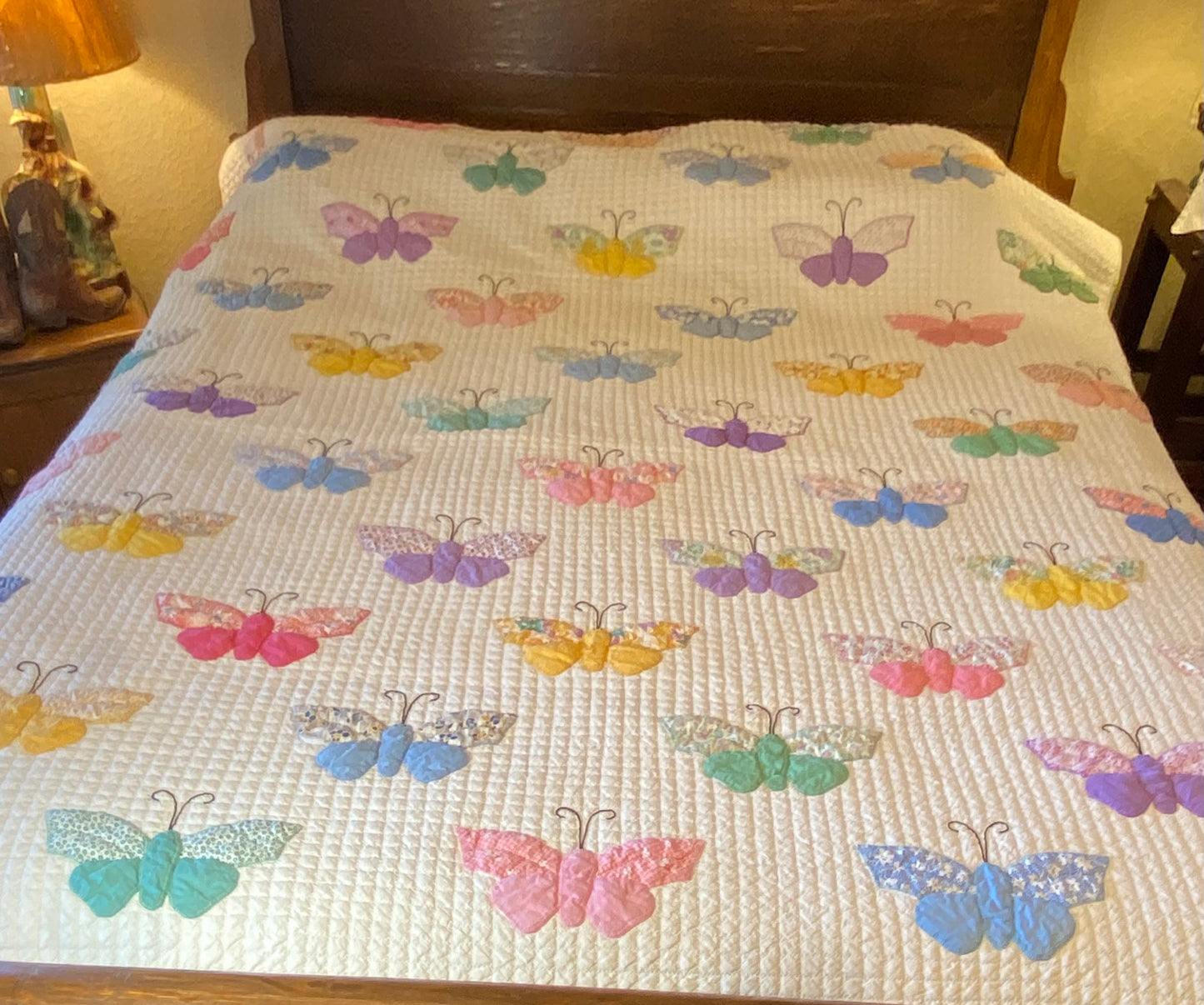Floating Butterflies Appliqué Quilt
