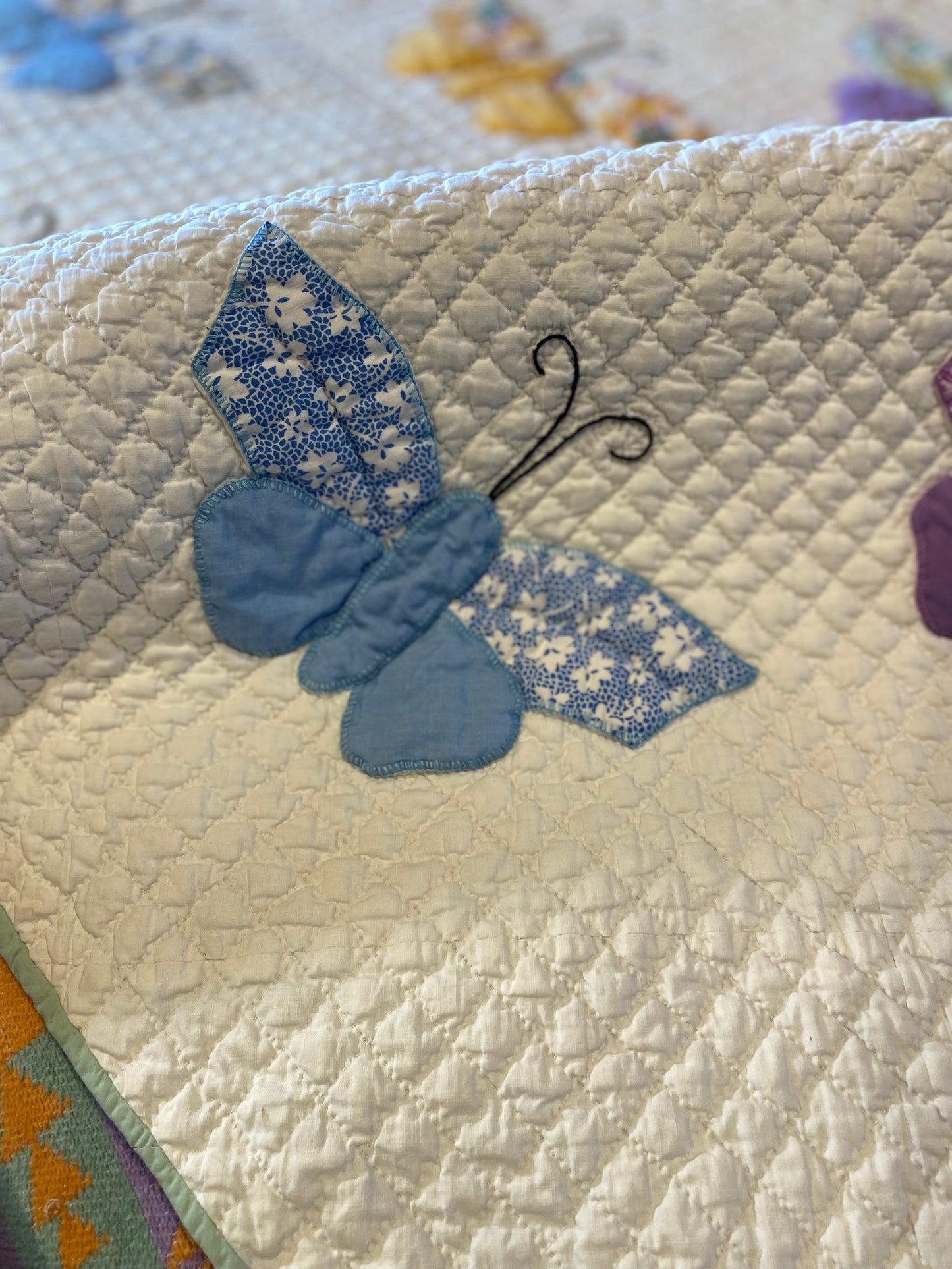 Floating Butterflies Appliqué Quilt