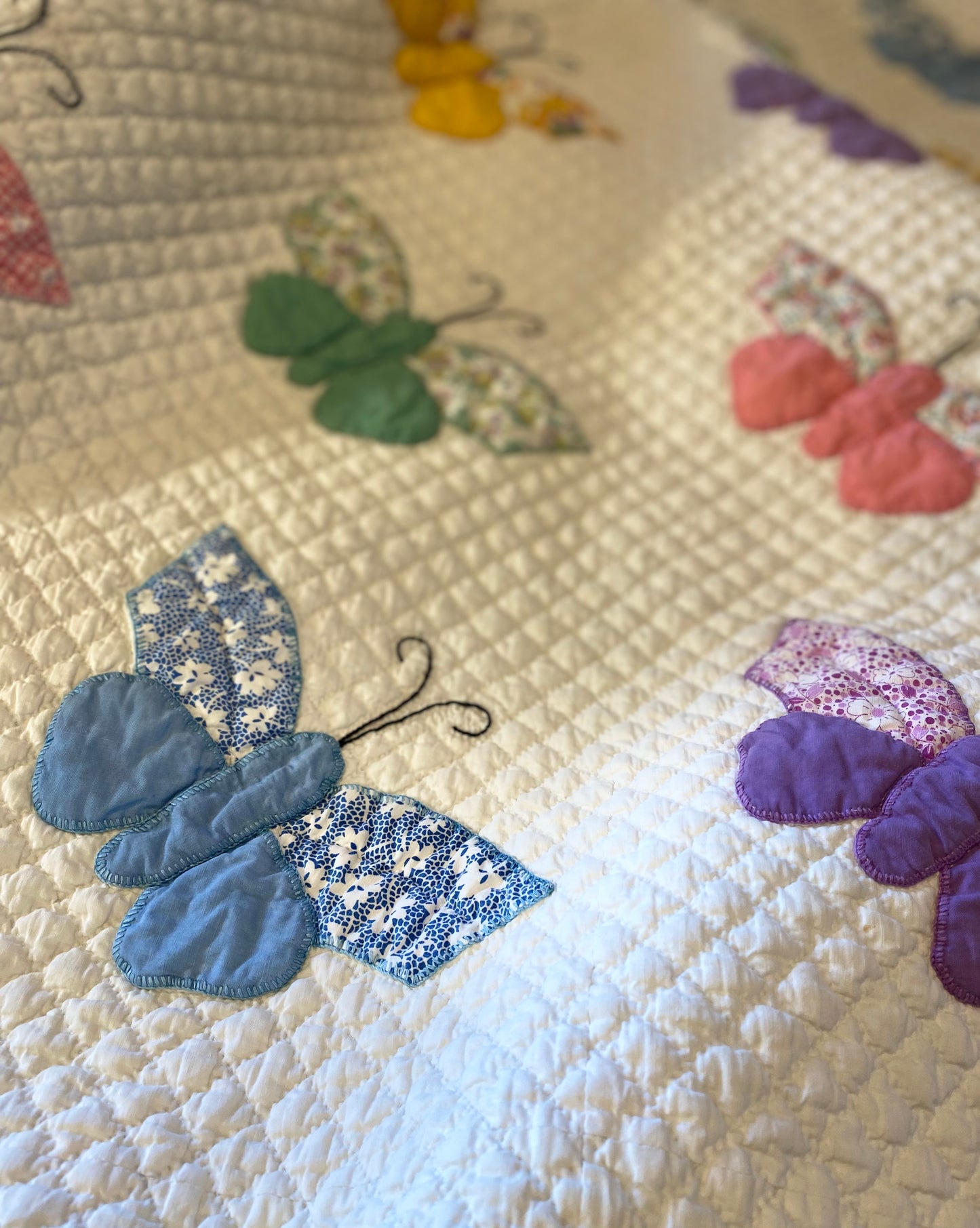 Floating Butterflies Appliqué Quilt