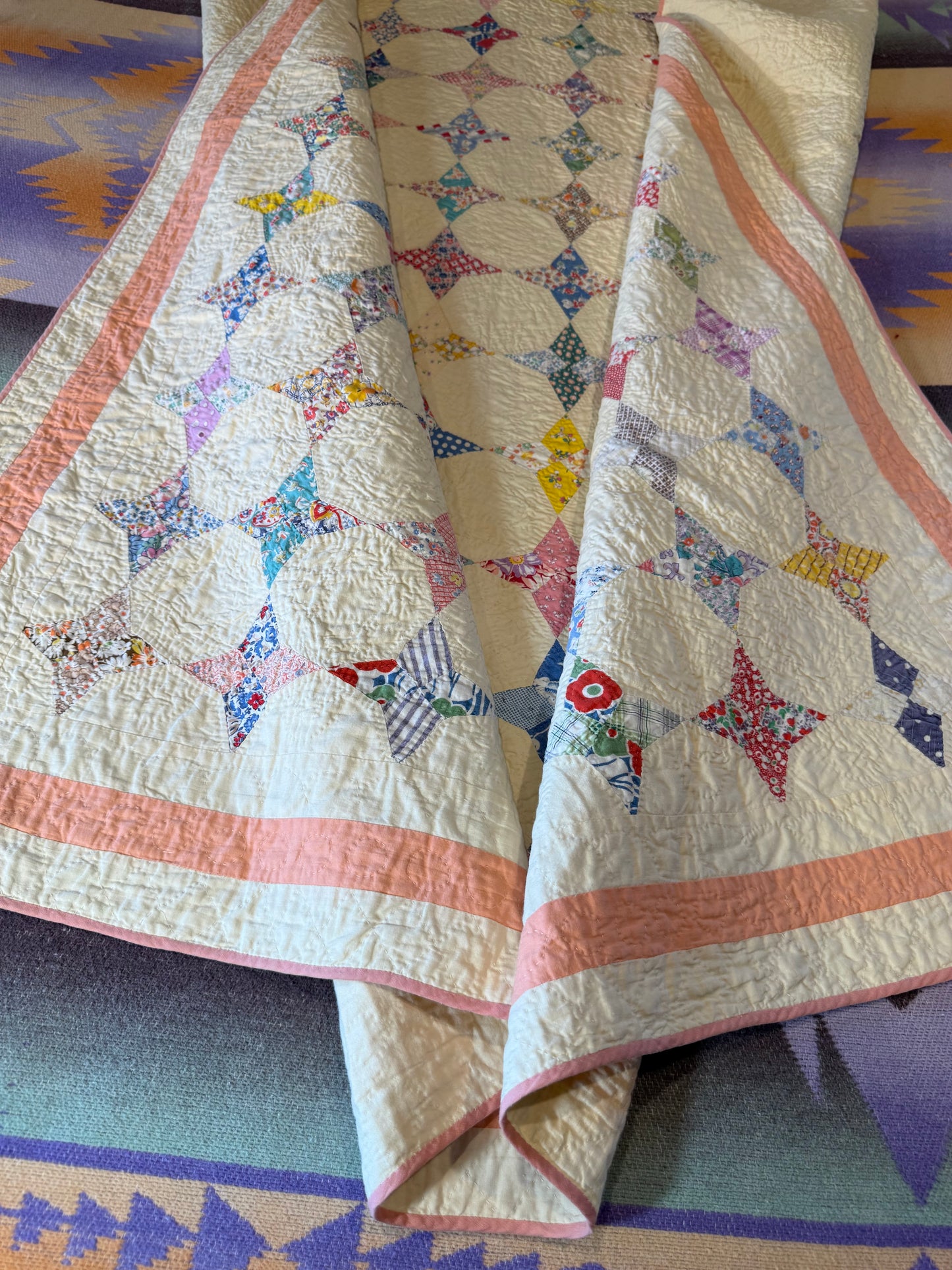 Periwinkle Original Youth/Crib  Quilt