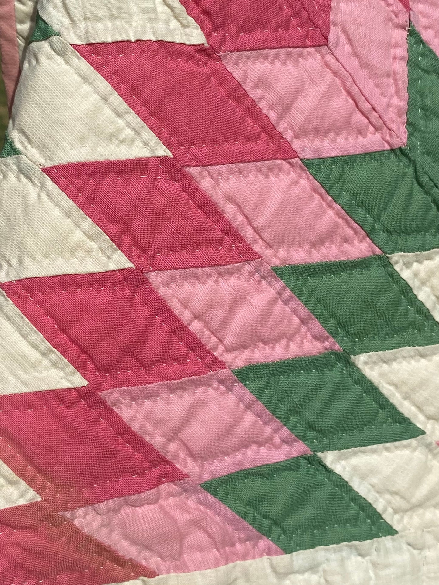 Broken Star in Solids Quilt - Exhibited - Sold