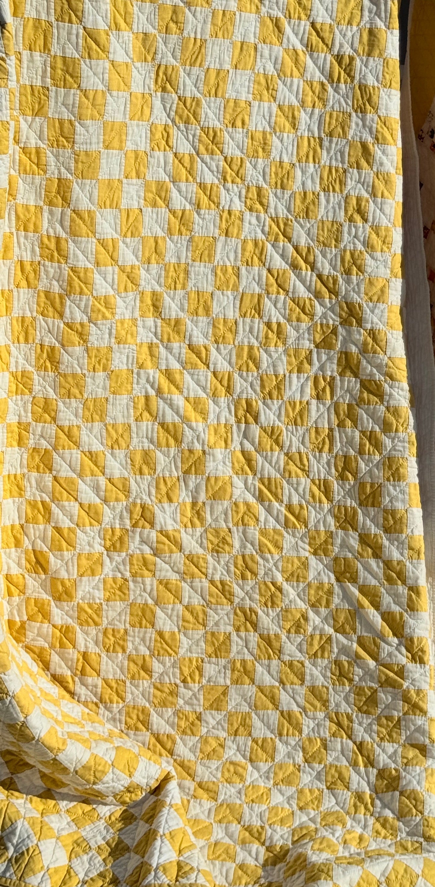 One Patch Patchwork Quilt