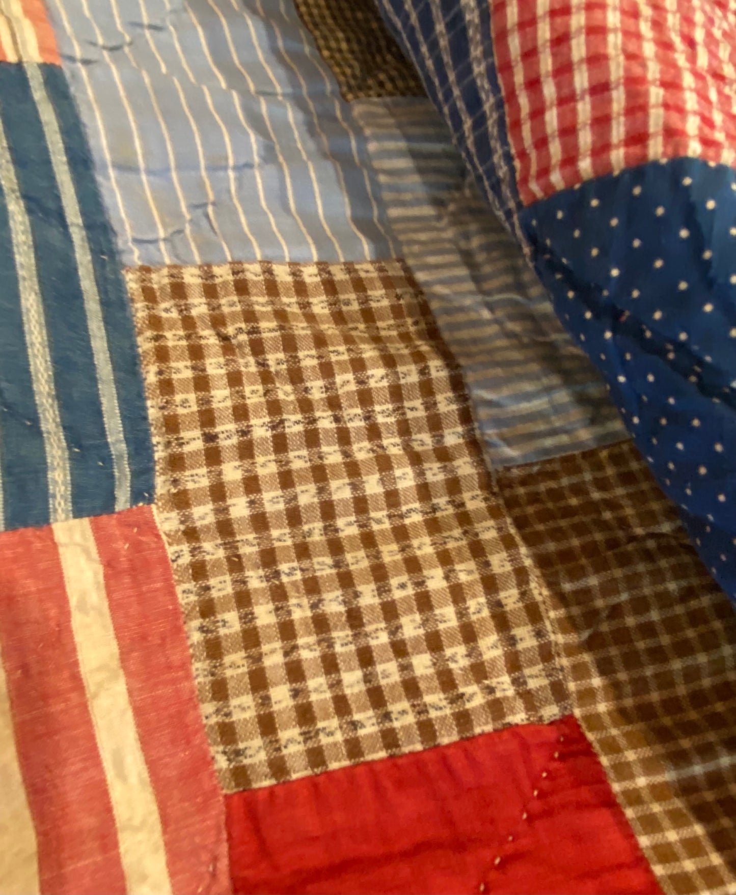 Scrappy Brickwork Quilt