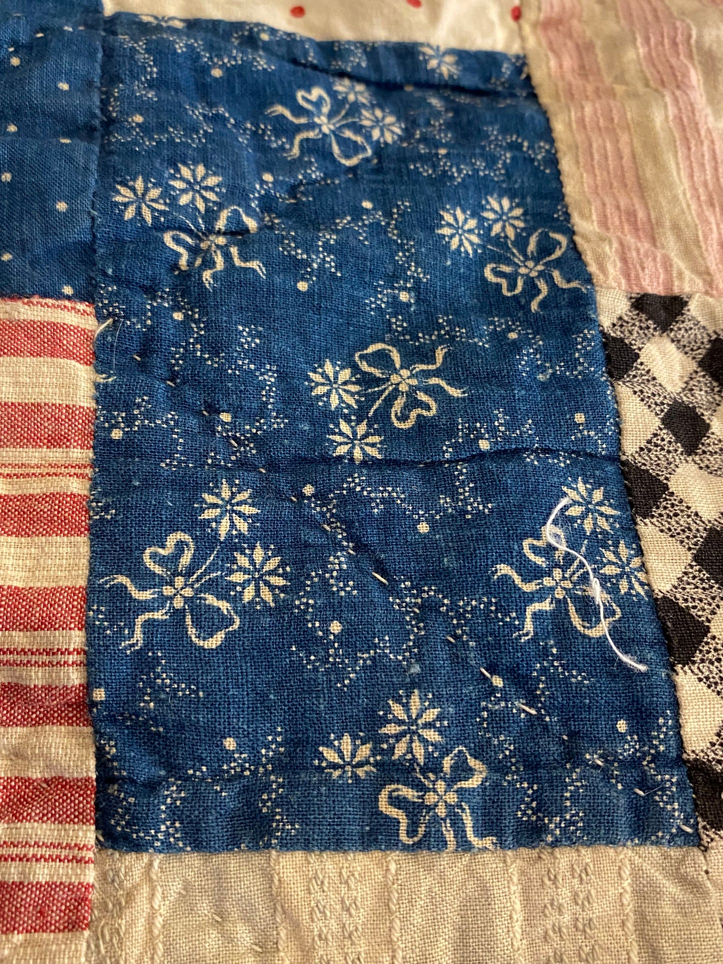 Scrappy Brickwork Quilt