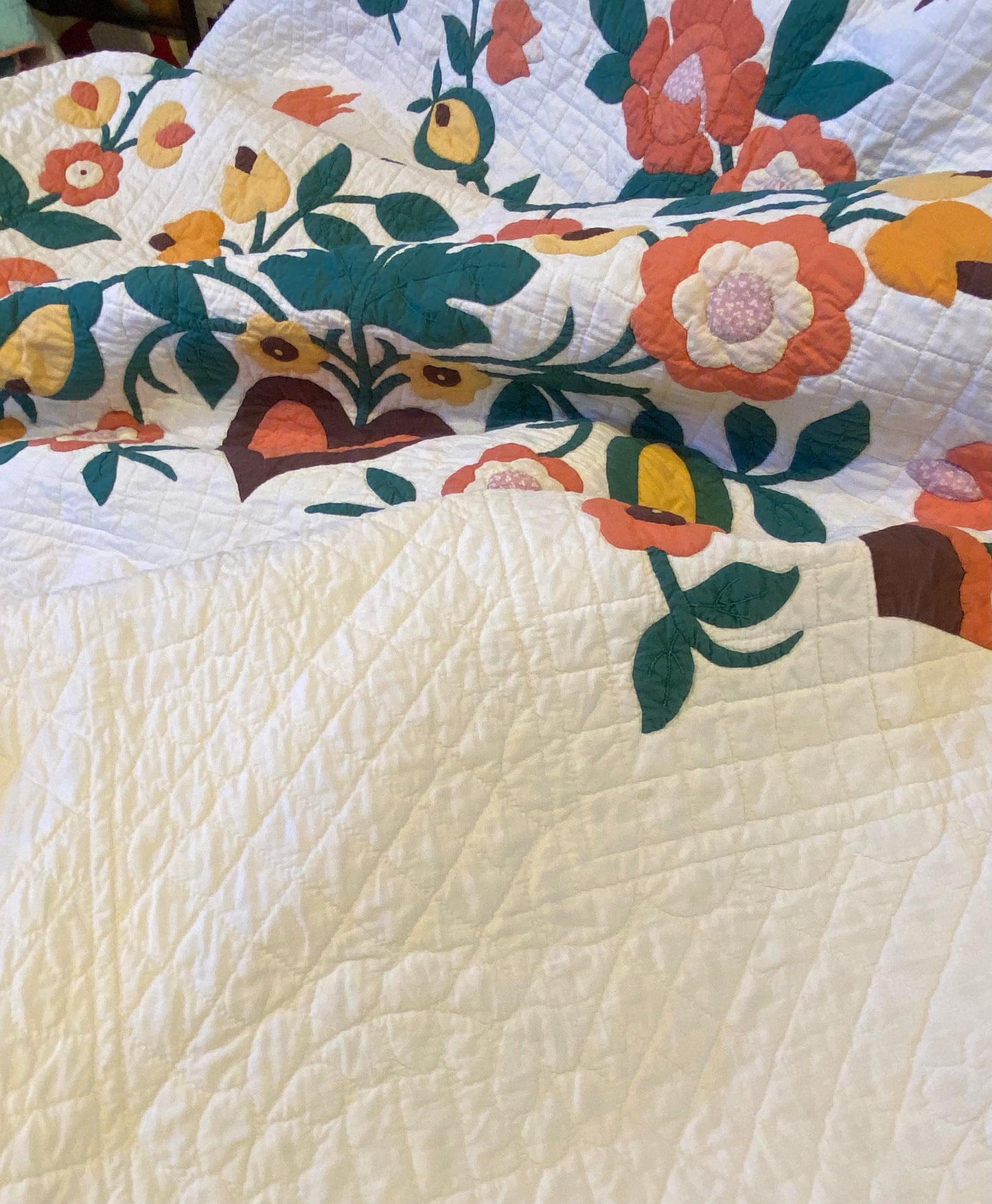 Pennsylvania Folk Art Dutch Quilt Provincial