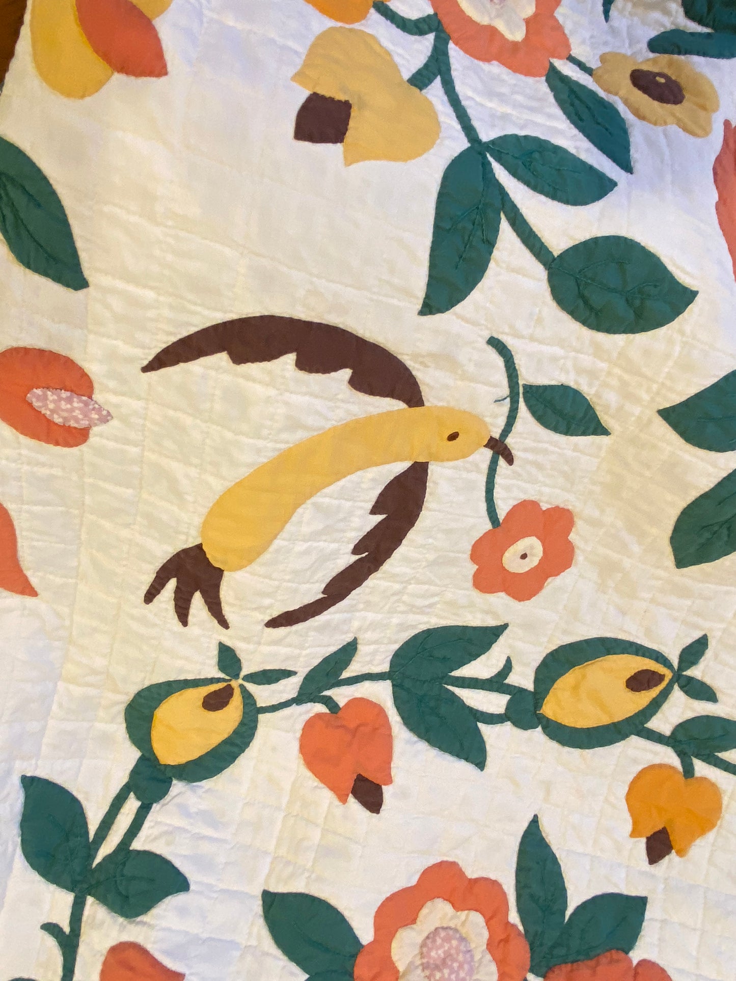Pennsylvania Folk Art Dutch Quilt Provincial