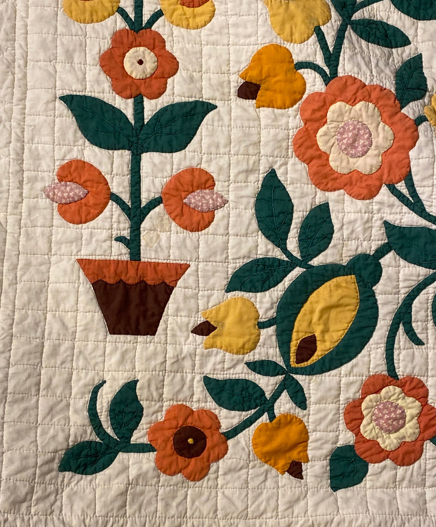 Pennsylvania Folk Art Dutch Quilt Provincial