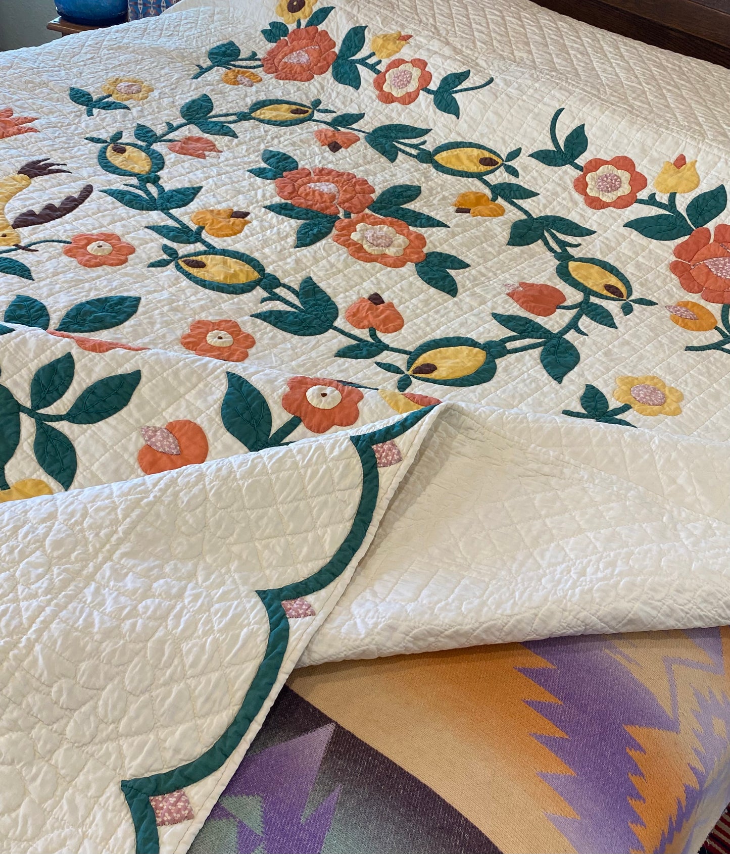 Pennsylvania Folk Art Dutch Quilt Provincial