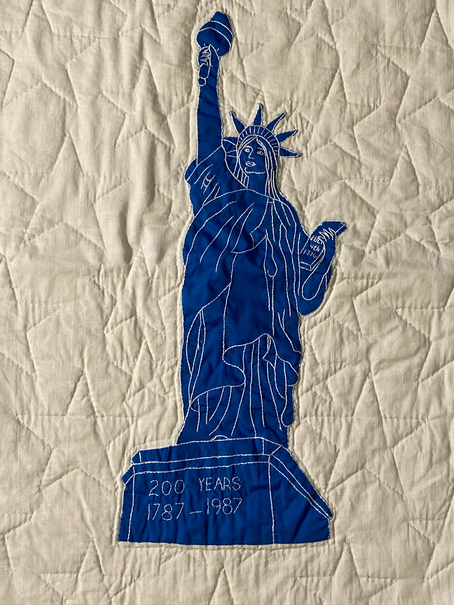 Constitution Bicentennial Vintage Quilt