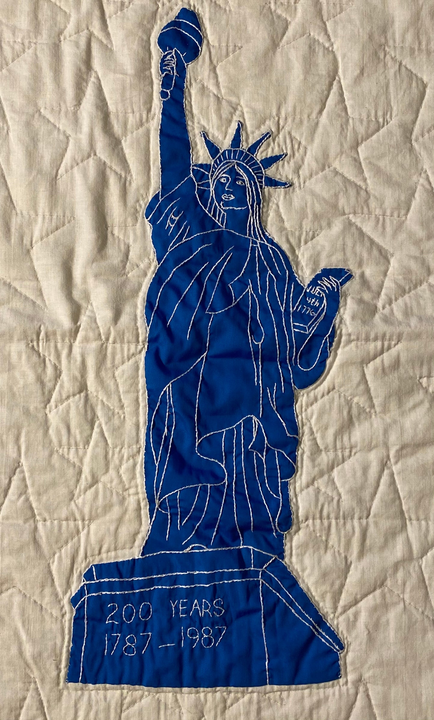 Constitution Bicentennial Vintage Quilt