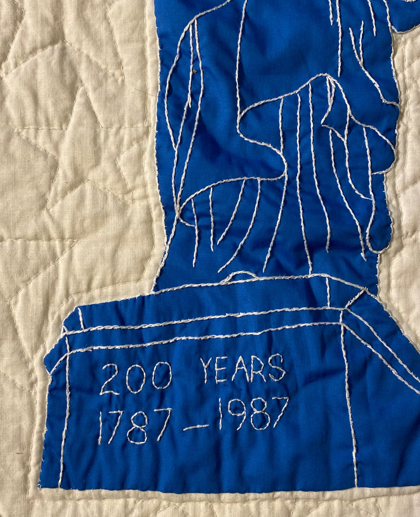 Constitution Bicentennial Vintage Quilt