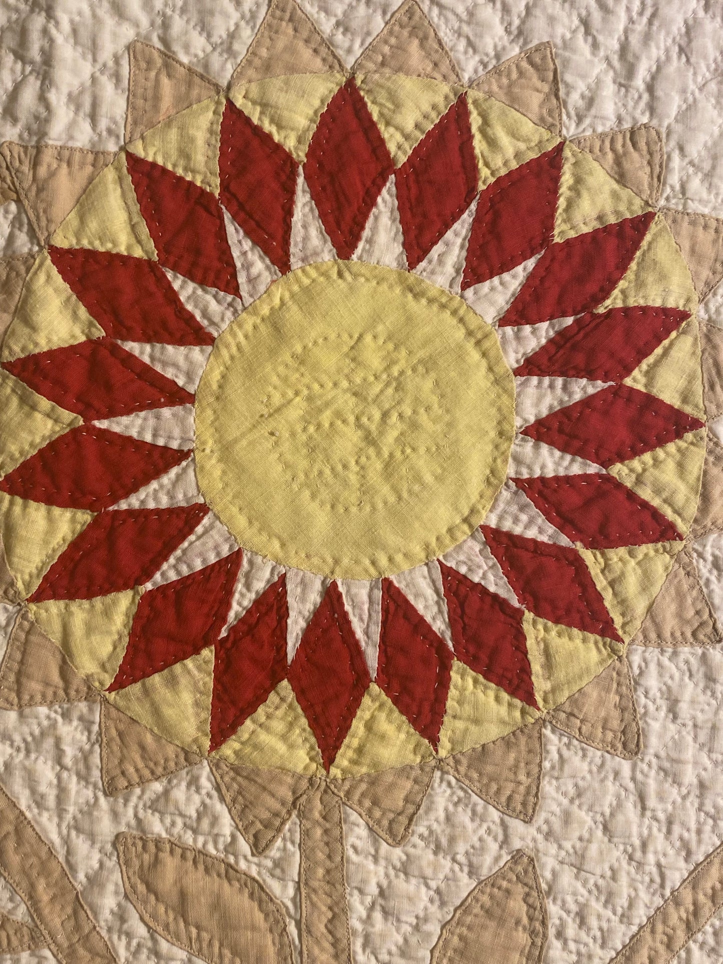 Egyptian Lotus Flower Applique Quillt
