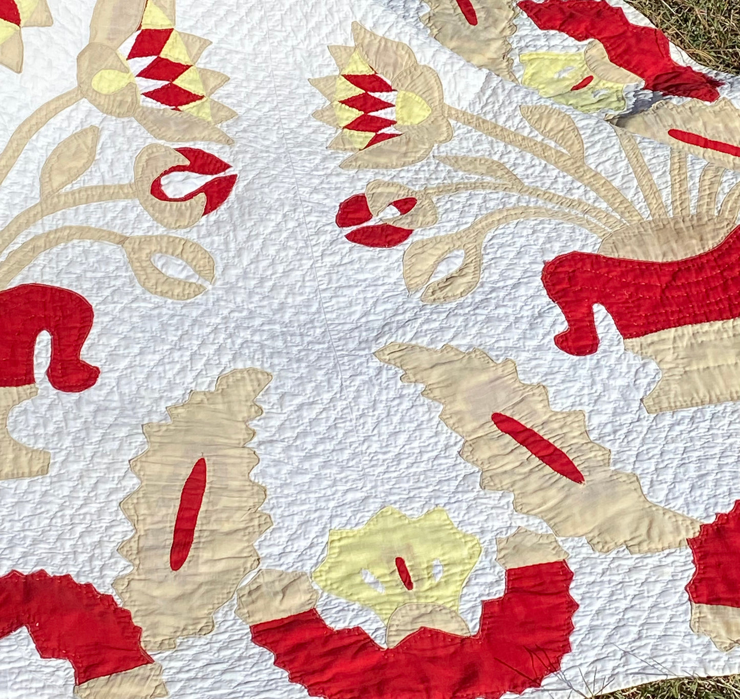 Egyptian Lotus Flower Applique Quillt