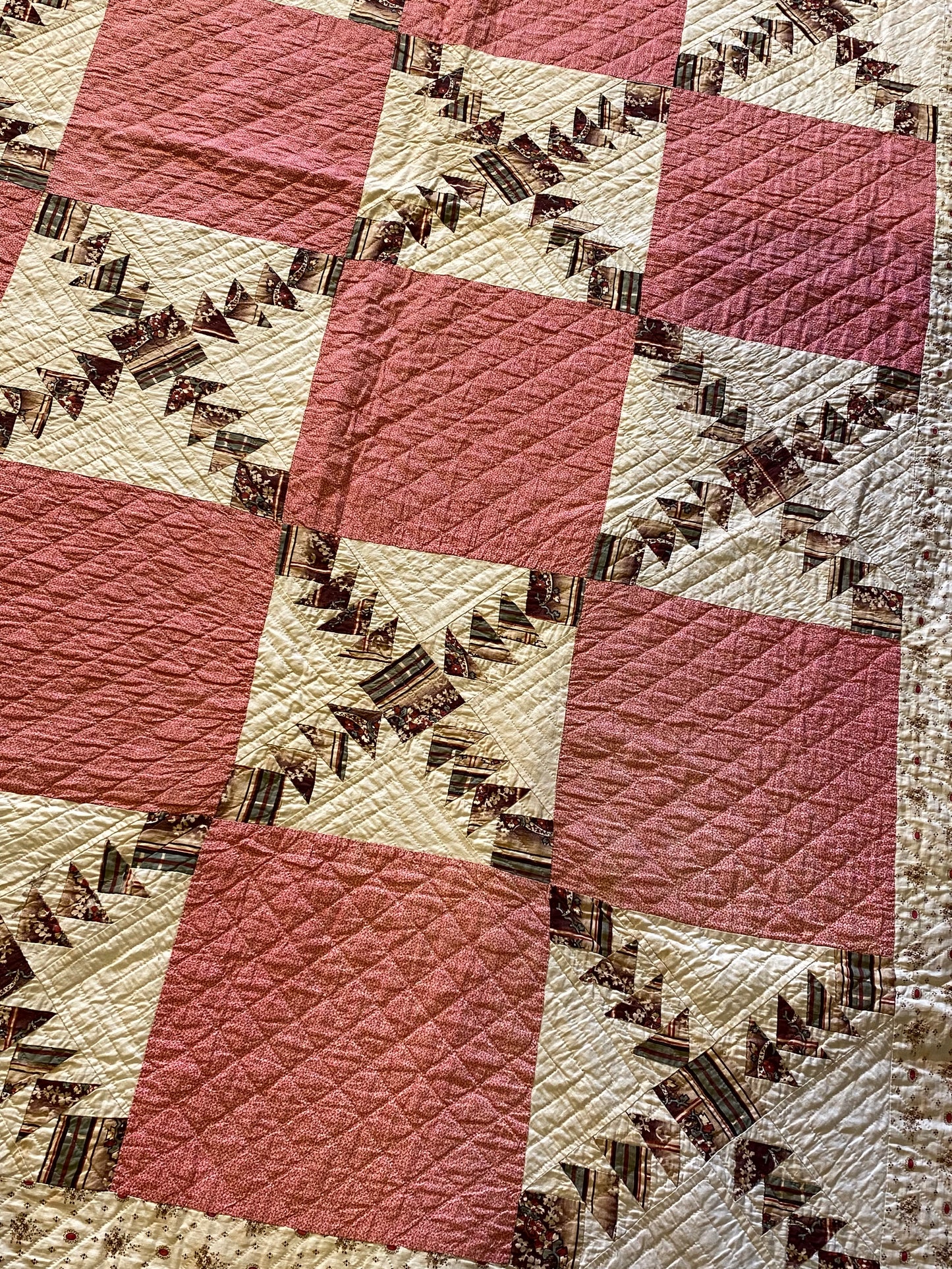 Early Flying Geese Quilt
