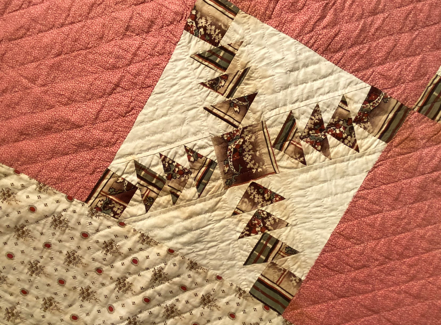 Early Flying Geese Quilt