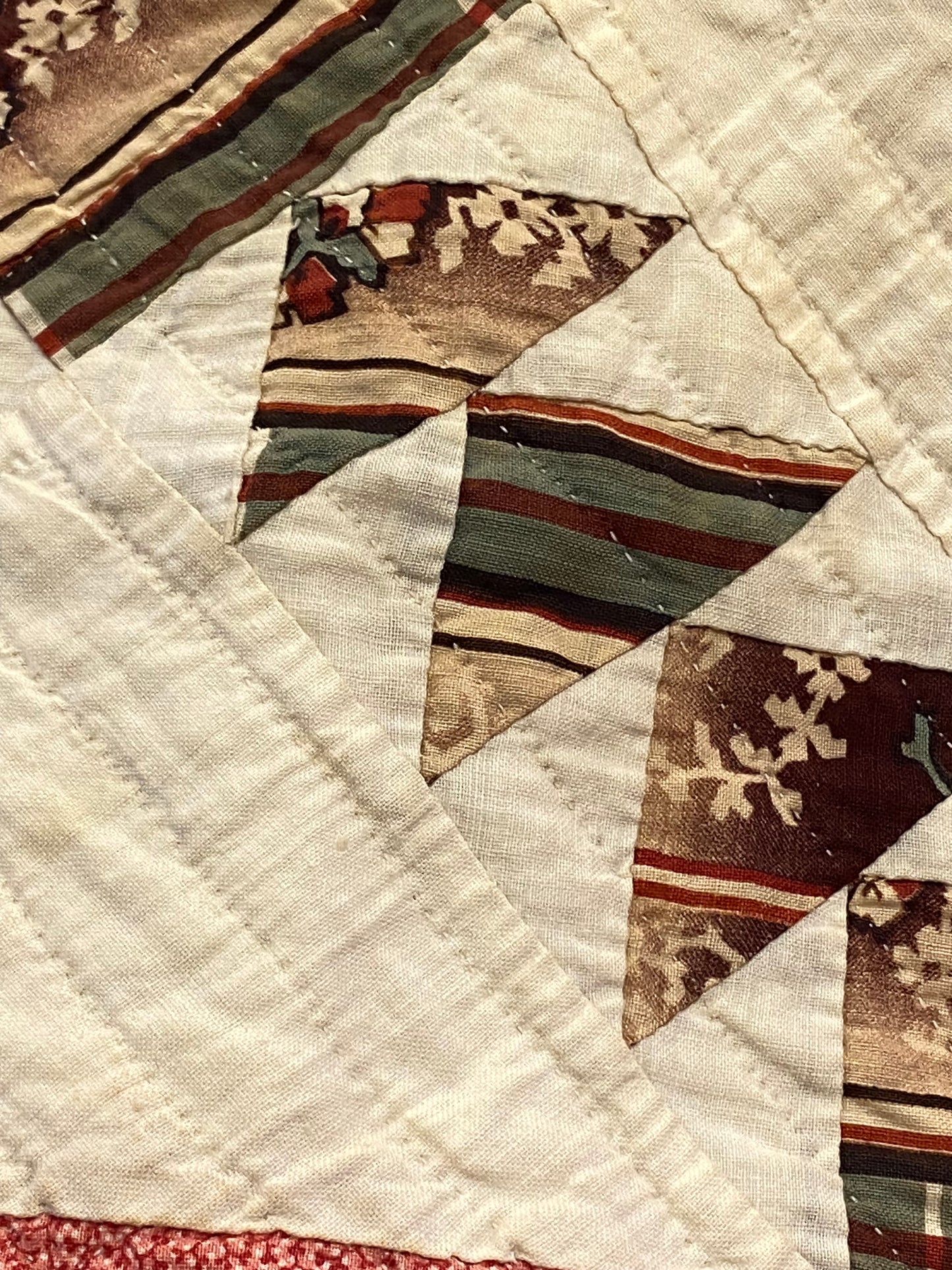 Early Flying Geese Quilt