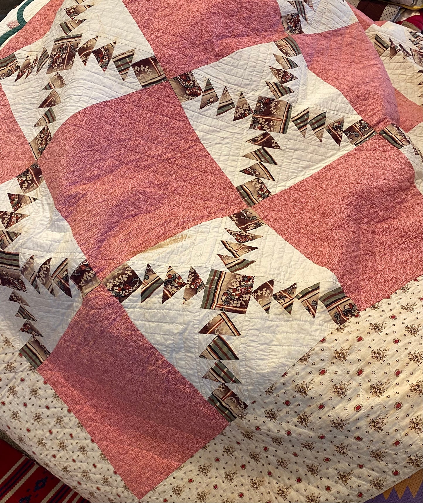 Early Flying Geese Quilt