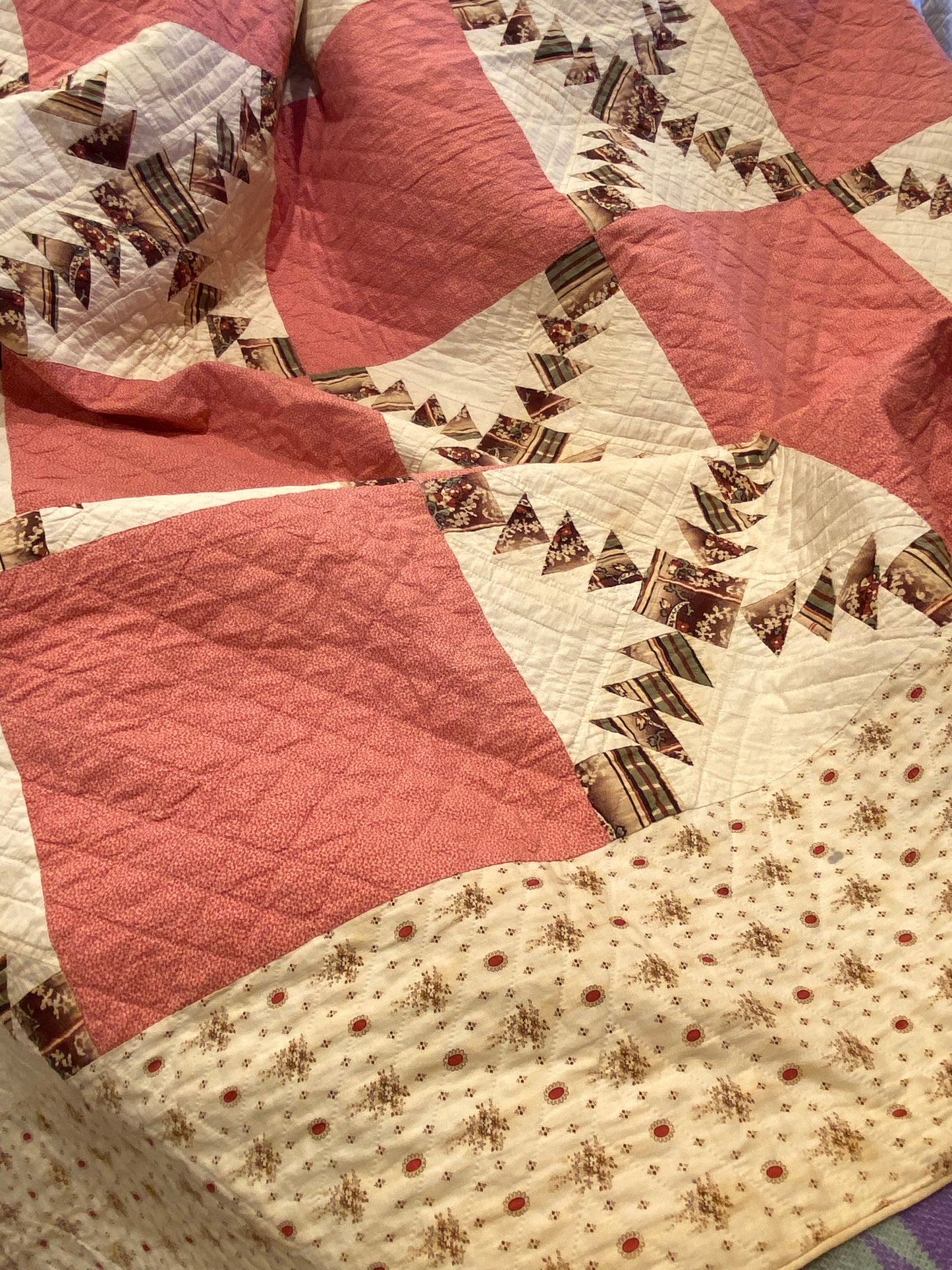 Early Flying Geese Quilt