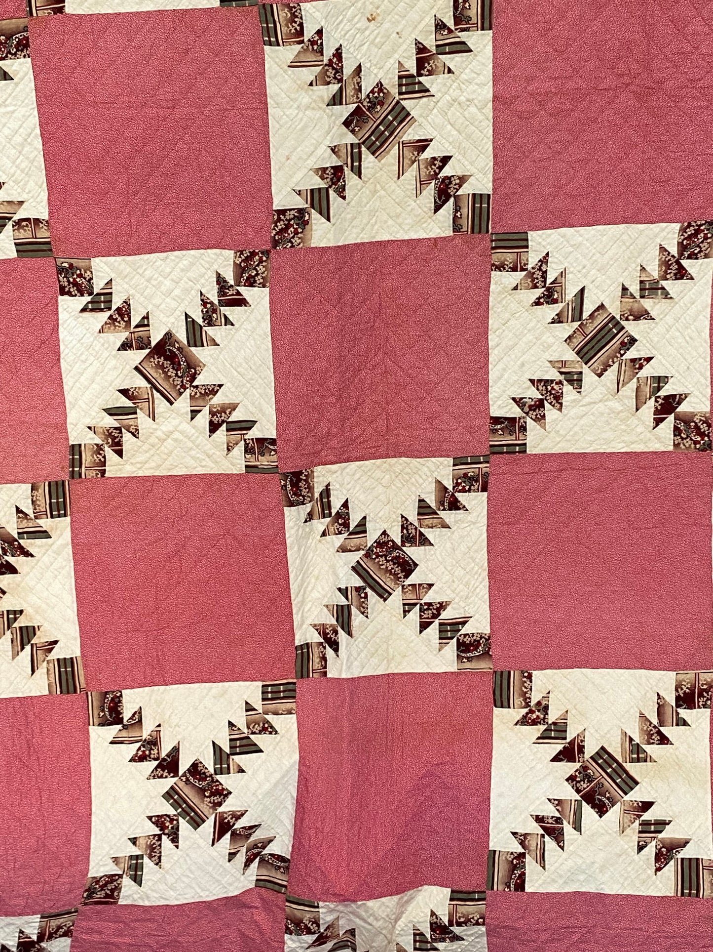 Early Flying Geese Quilt