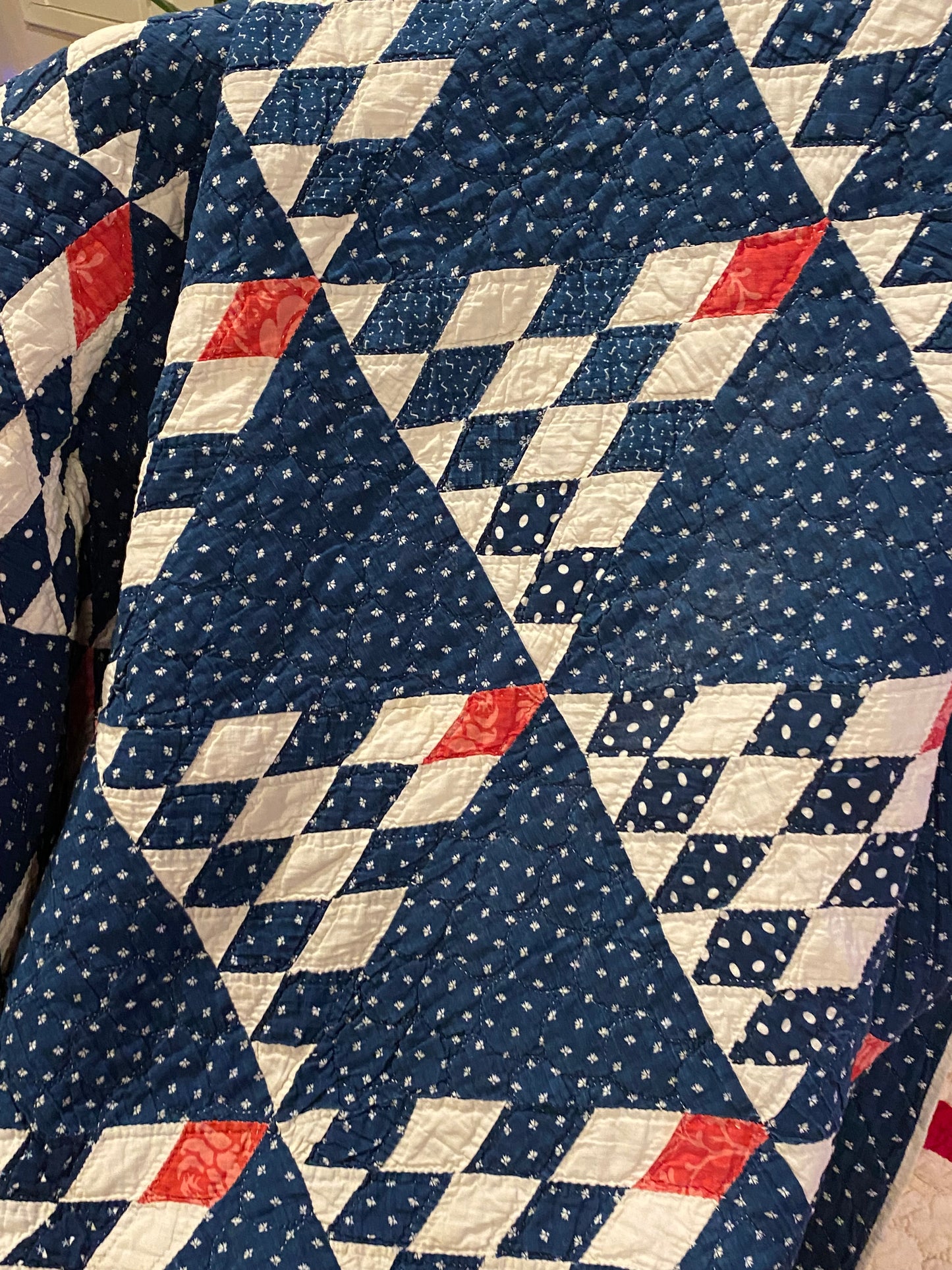 Sugarloaf Indigo Quilt