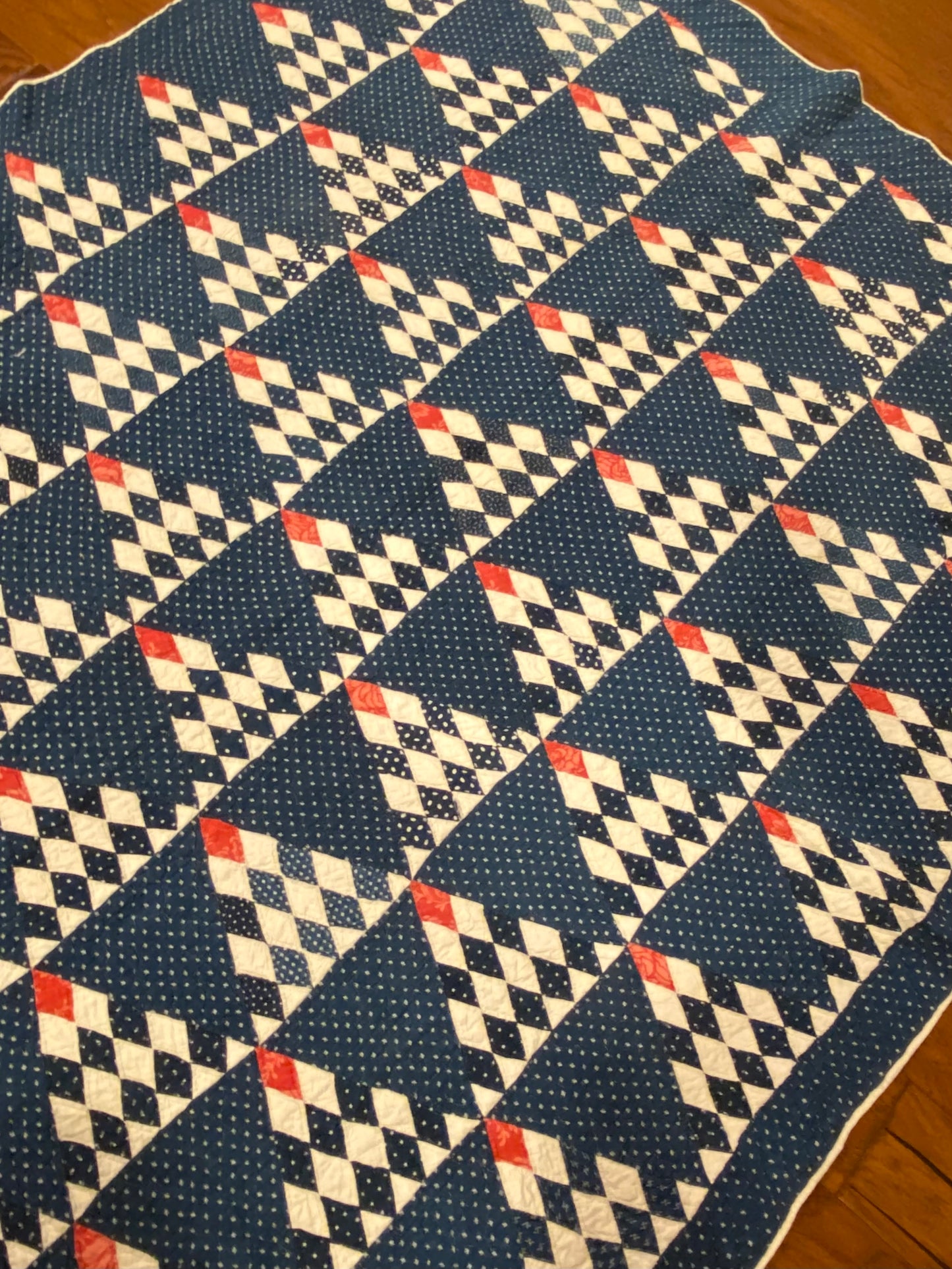 Sugarloaf Indigo Quilt