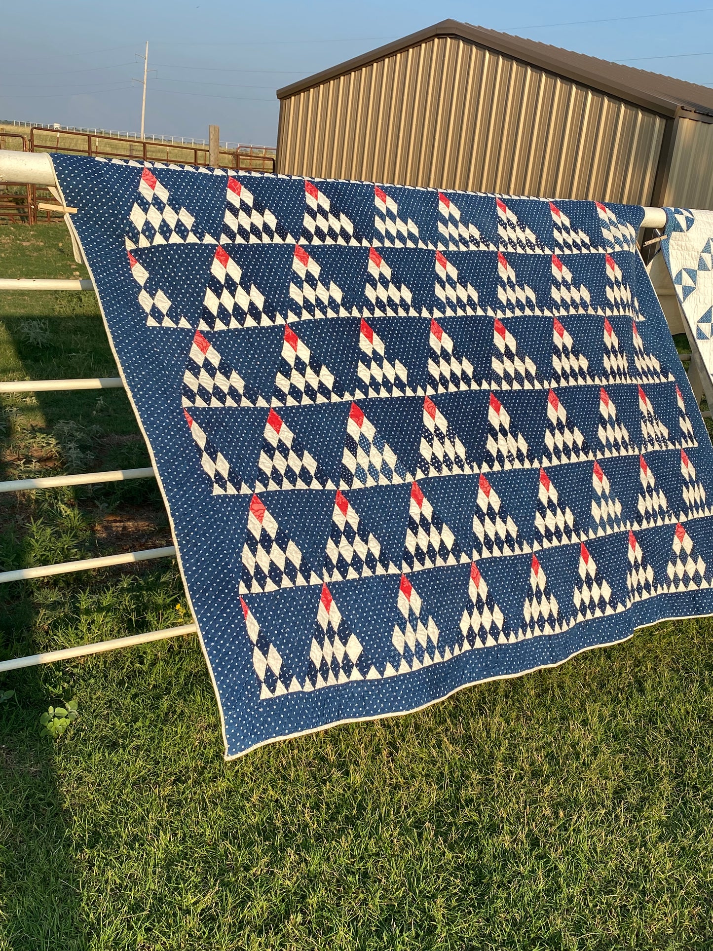 Sugarloaf Indigo Quilt