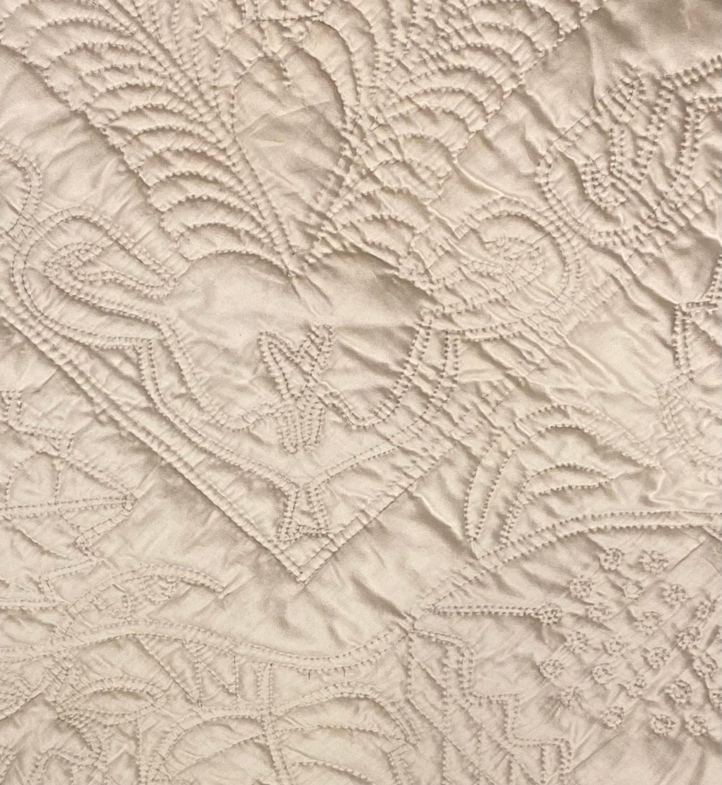 White on White Brides Quilt