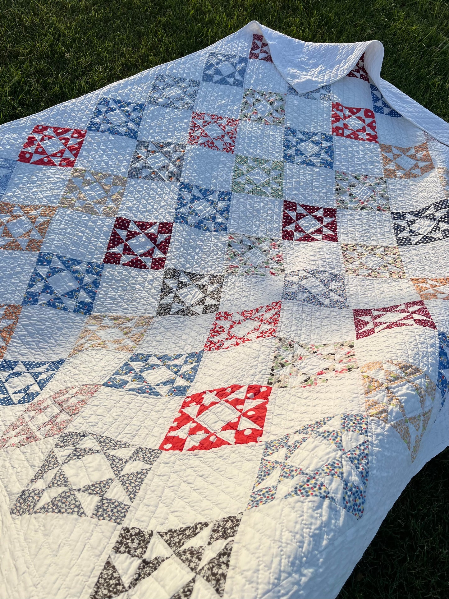 Scrappy Variable Stars Quilt