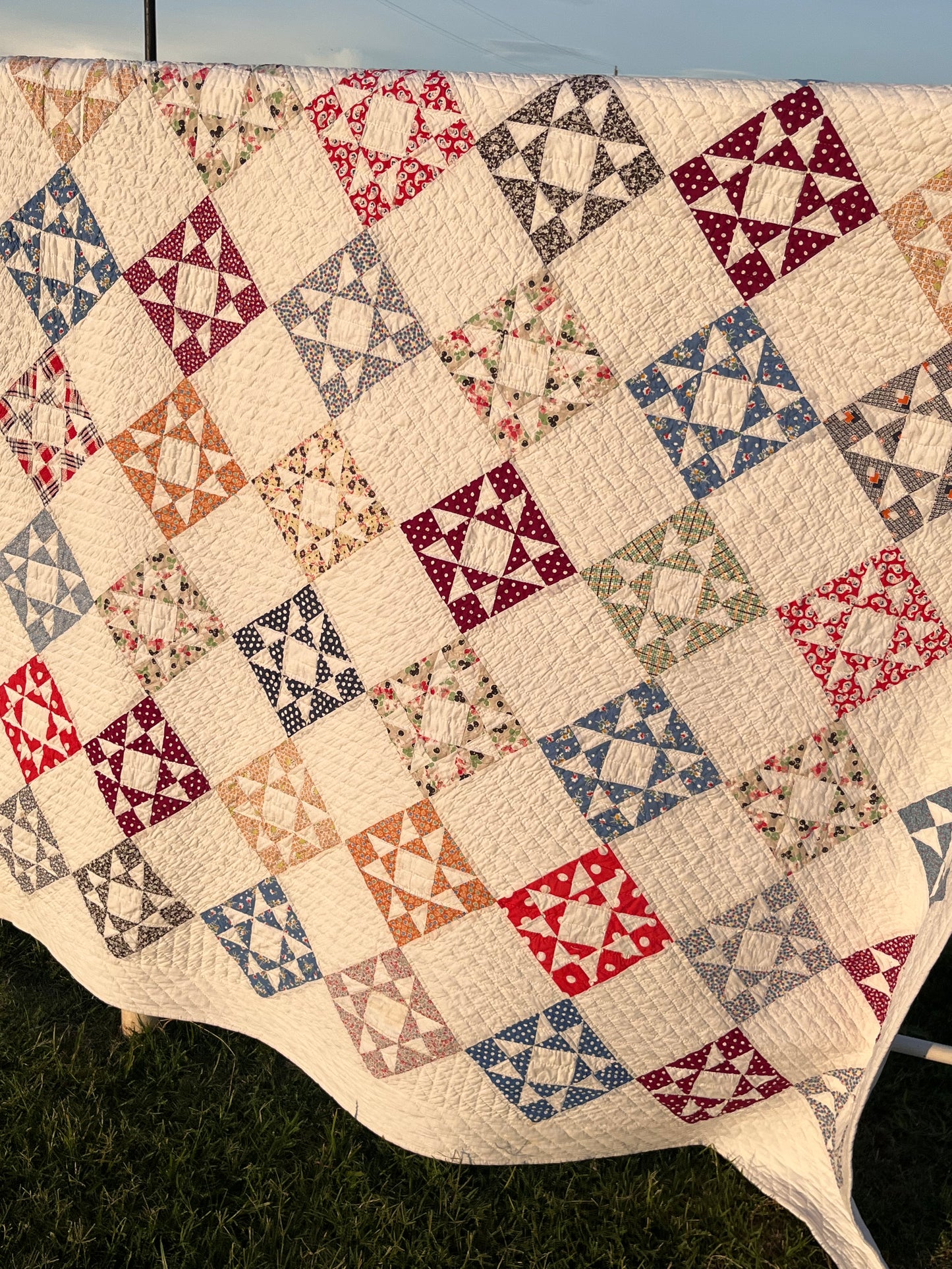 Scrappy Variable Stars Quilt