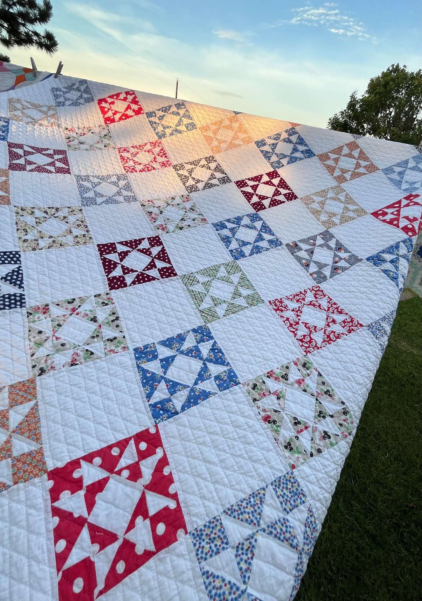 Scrappy Variable Stars Quilt