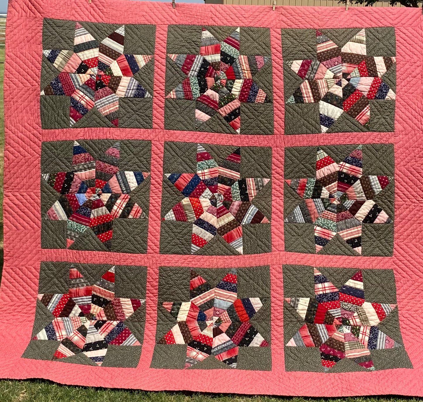 A lot of the images were taken outside for the most correct colors .
