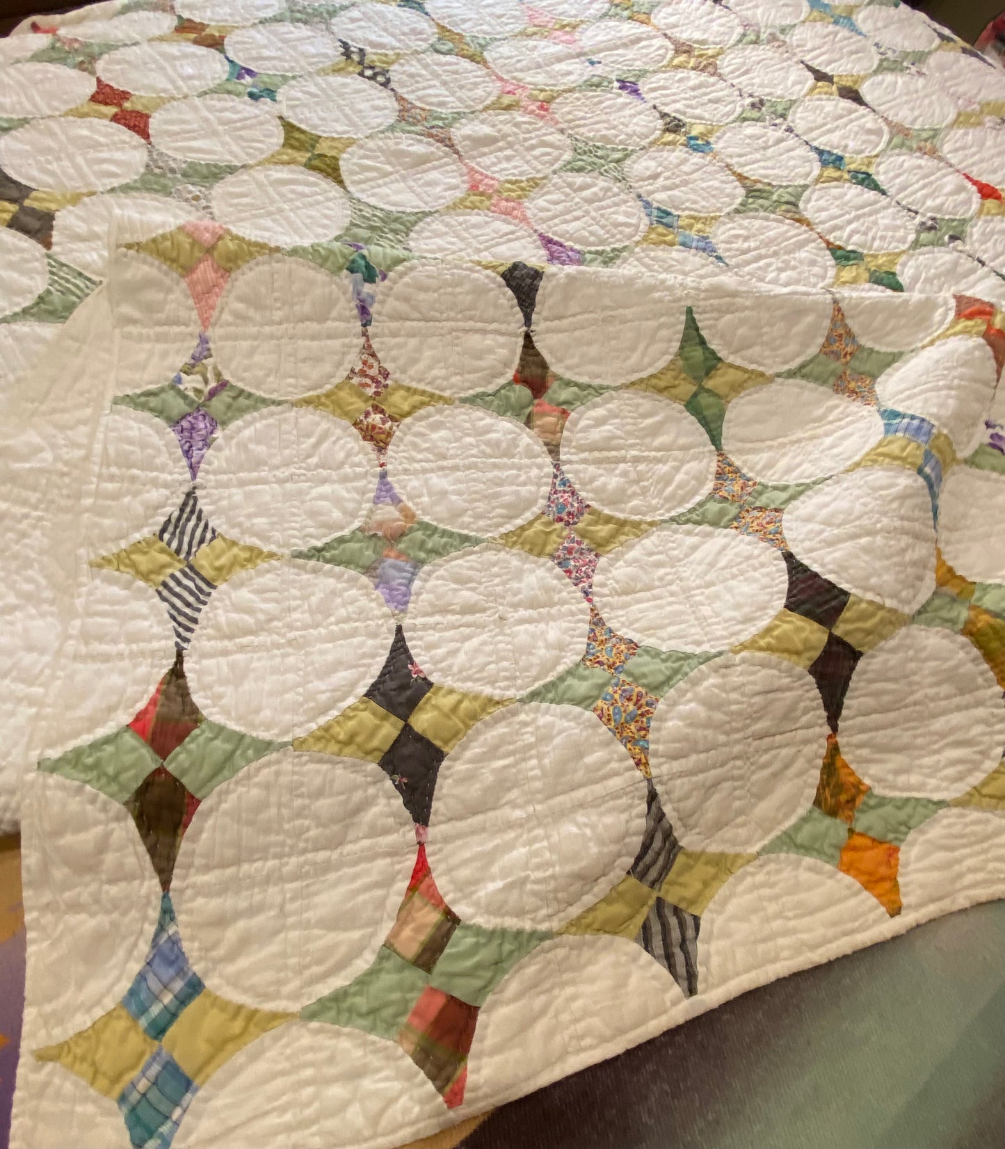 Snowball/ 4 Point Stars Quilt