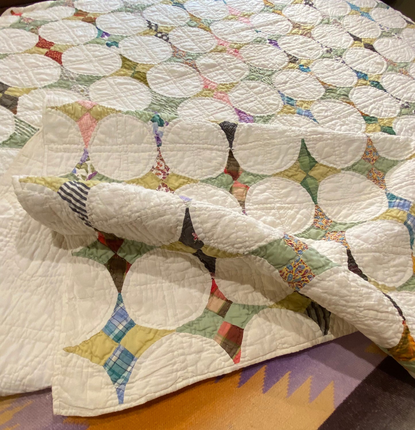 Snowball/ 4 Point Stars Quilt