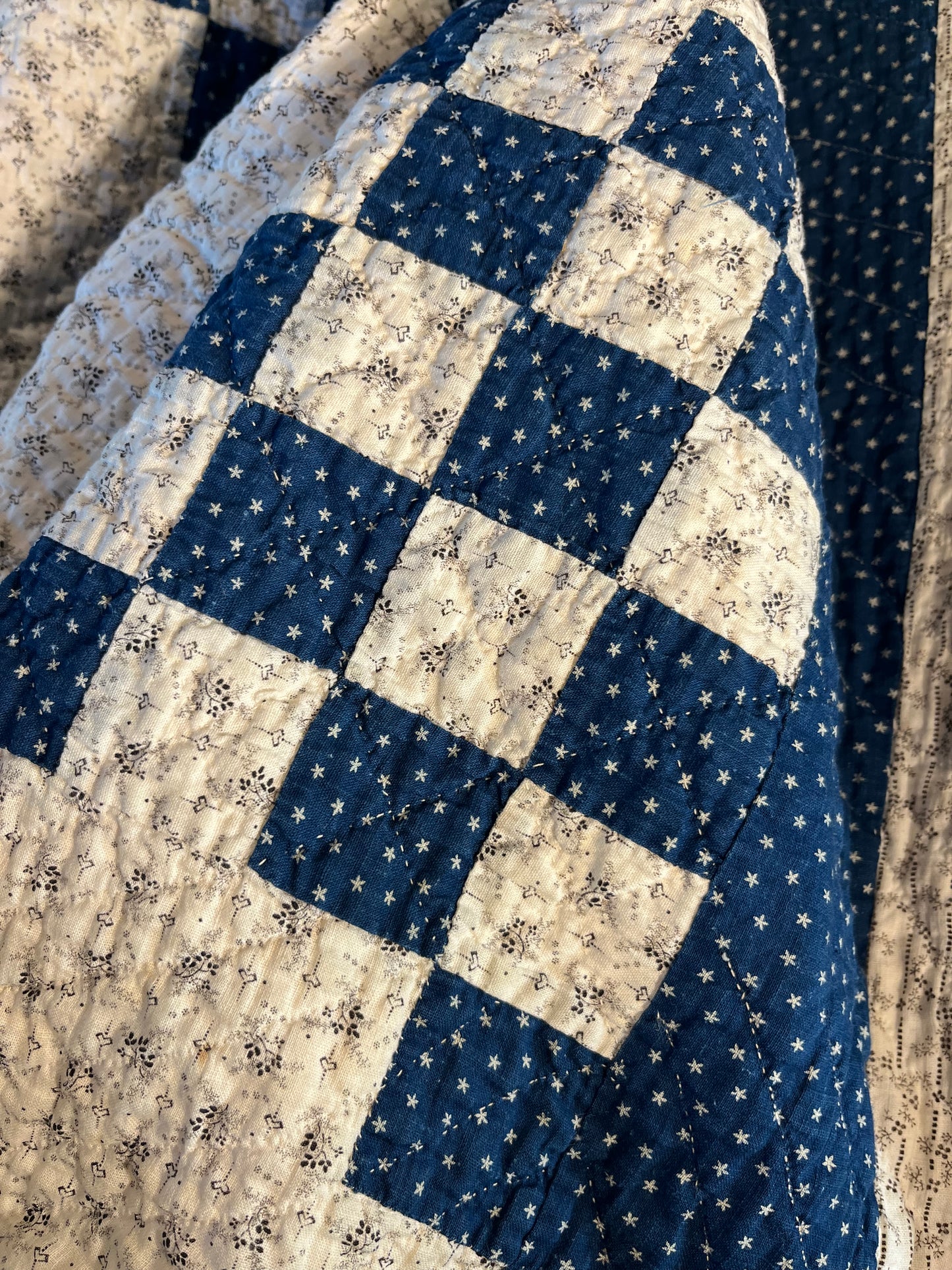 Double Irish Chain Quilt