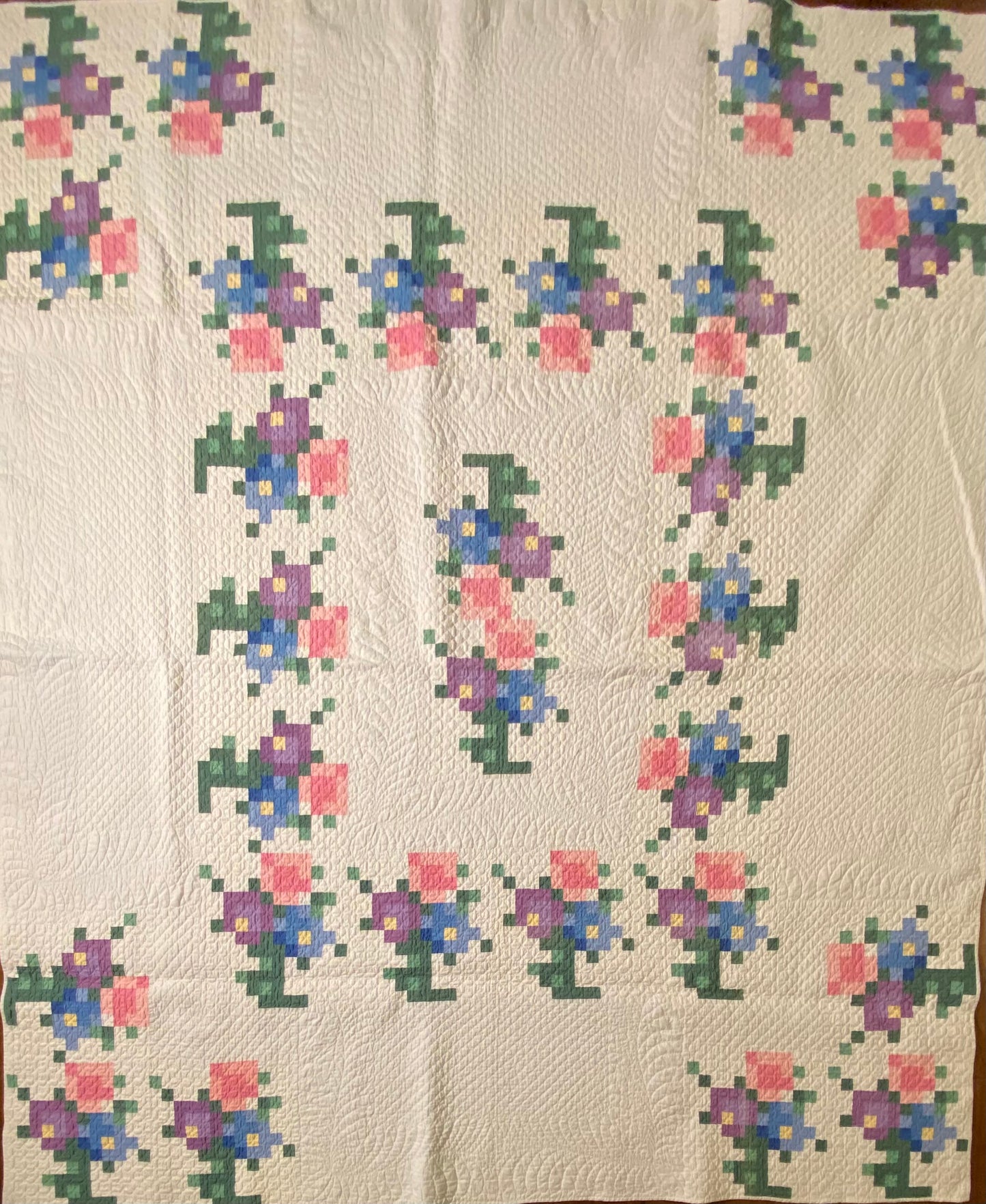 Anne Orr Basket of Flowers Quilt