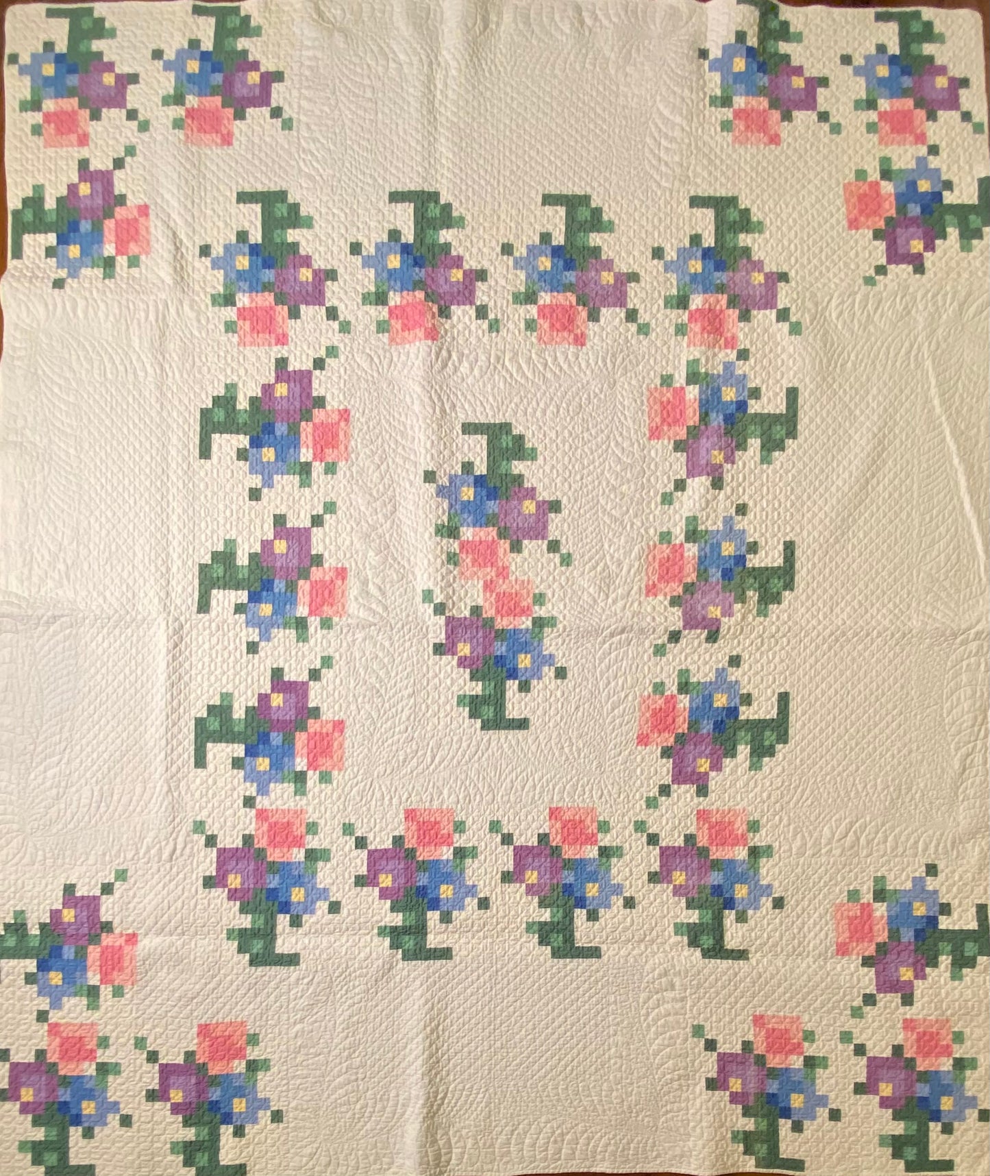 Anne Orr Basket of Flowers Quilt