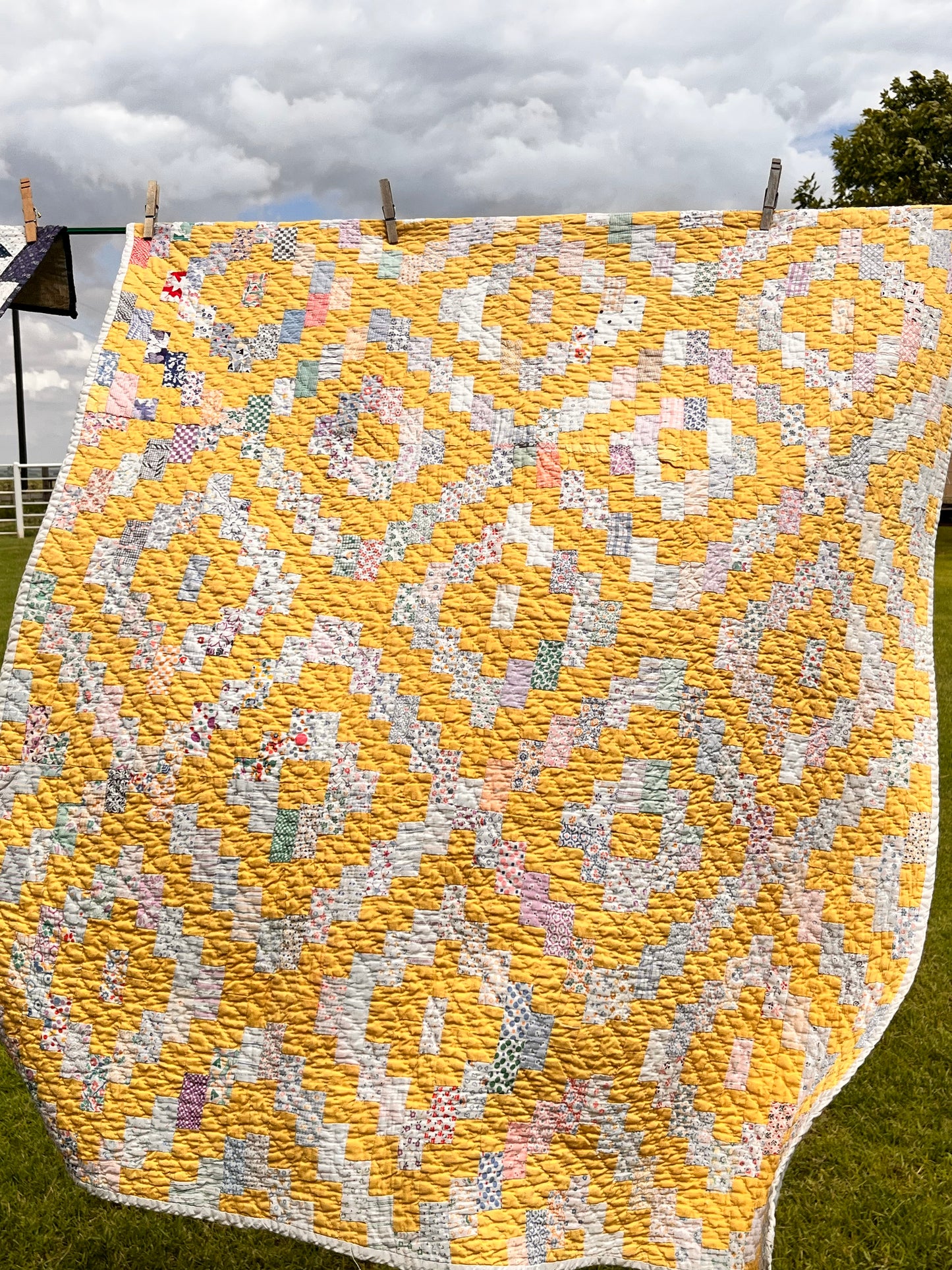 Brickwork Crib Quilt