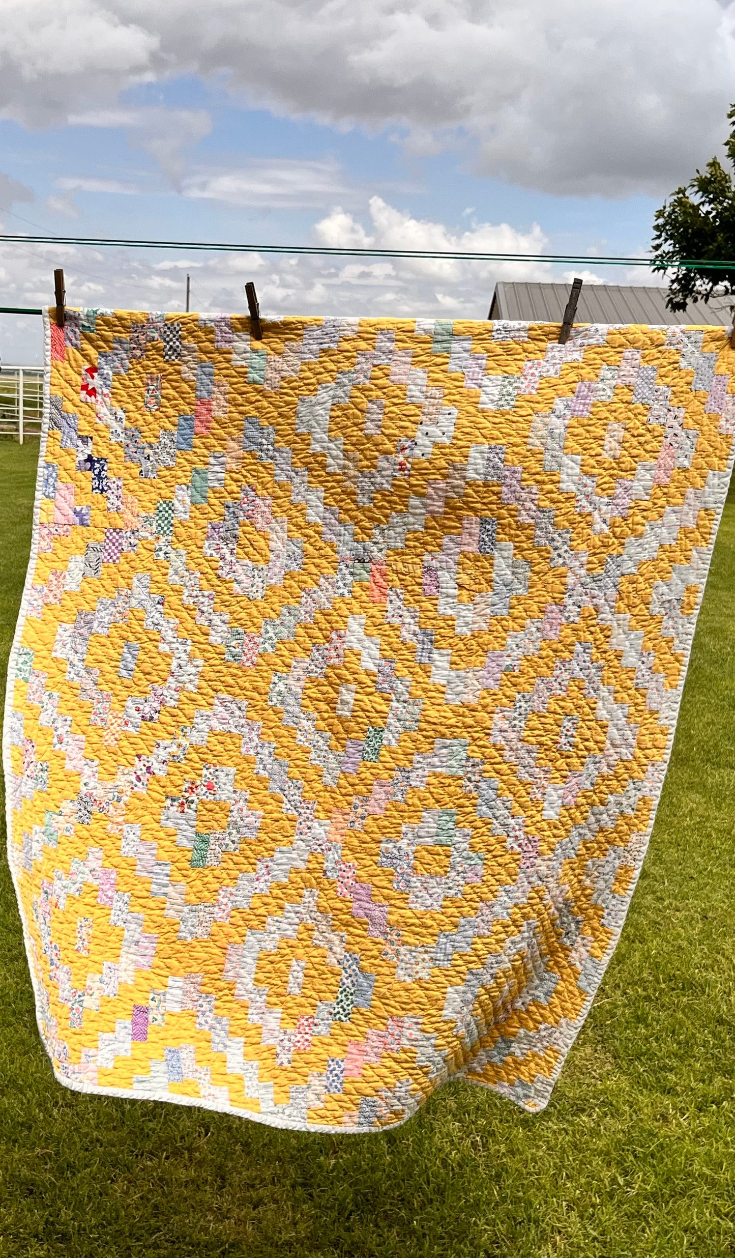 Brickwork Crib Quilt