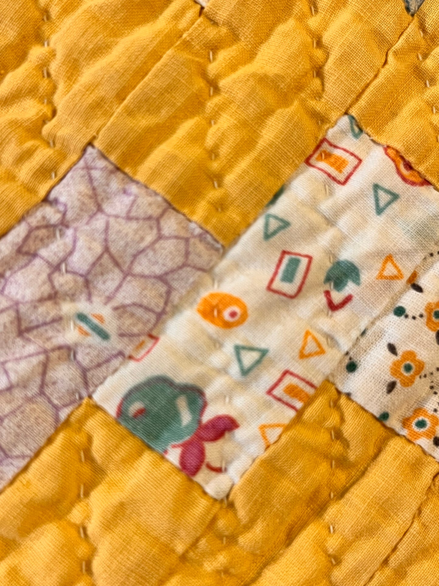 Brickwork Crib Quilt