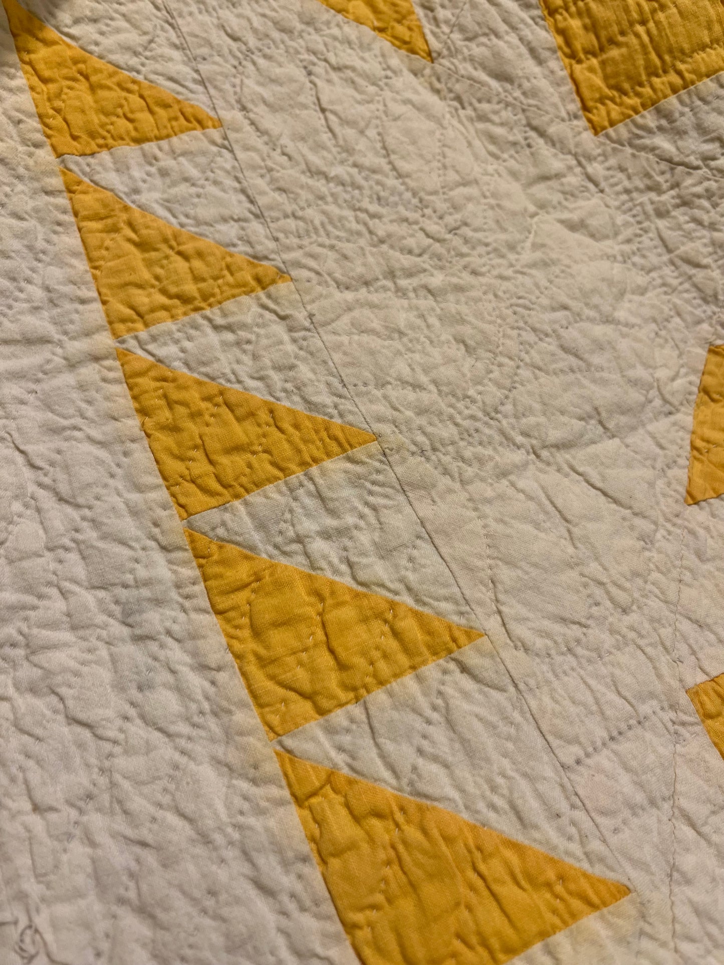 Flyfoot Quilt with Sawtooth Border