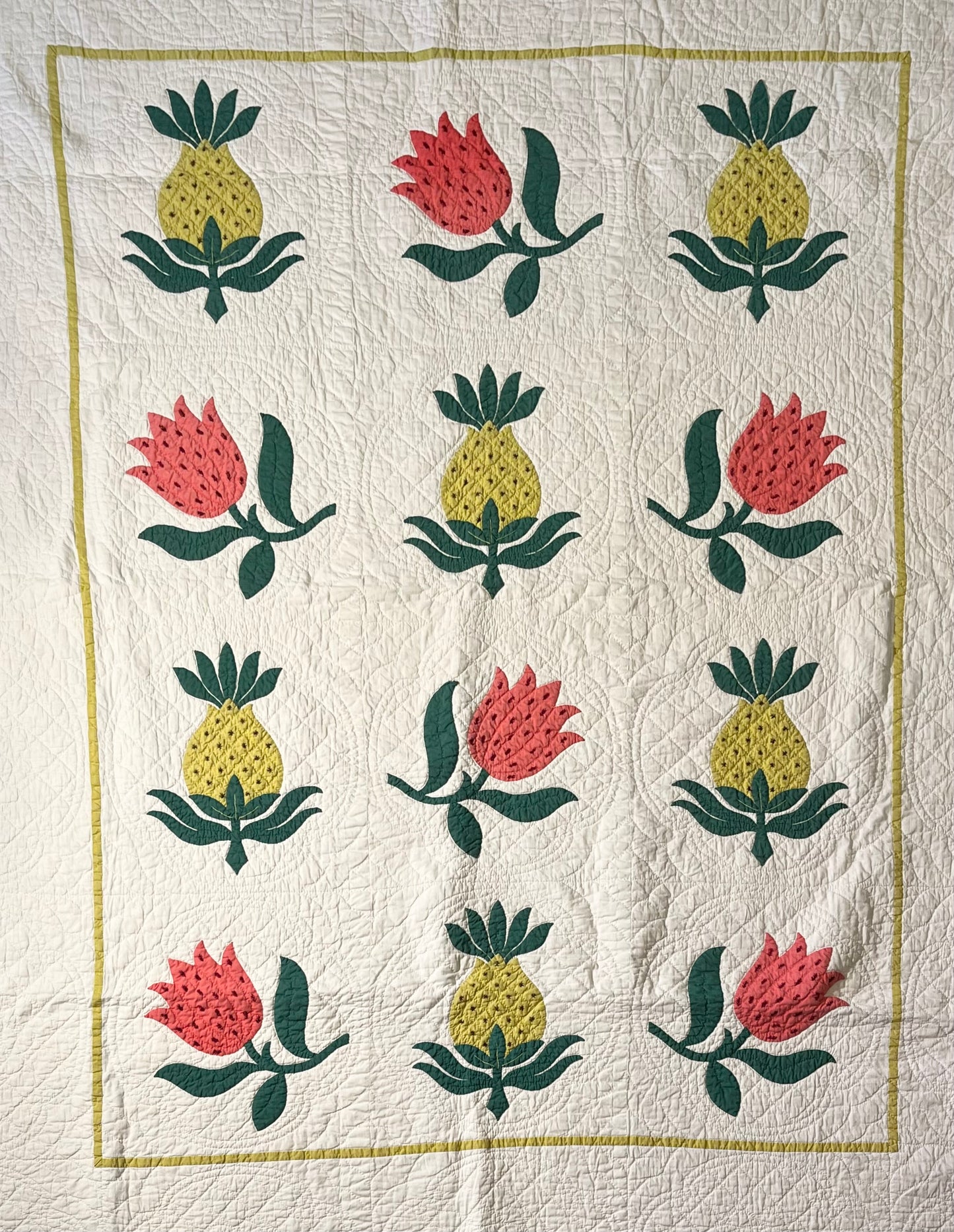 Pineapple - A Welcome Quilt
