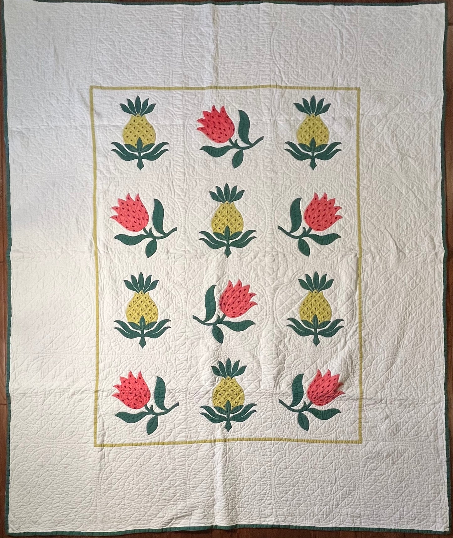 Pineapple - A Welcome Quilt