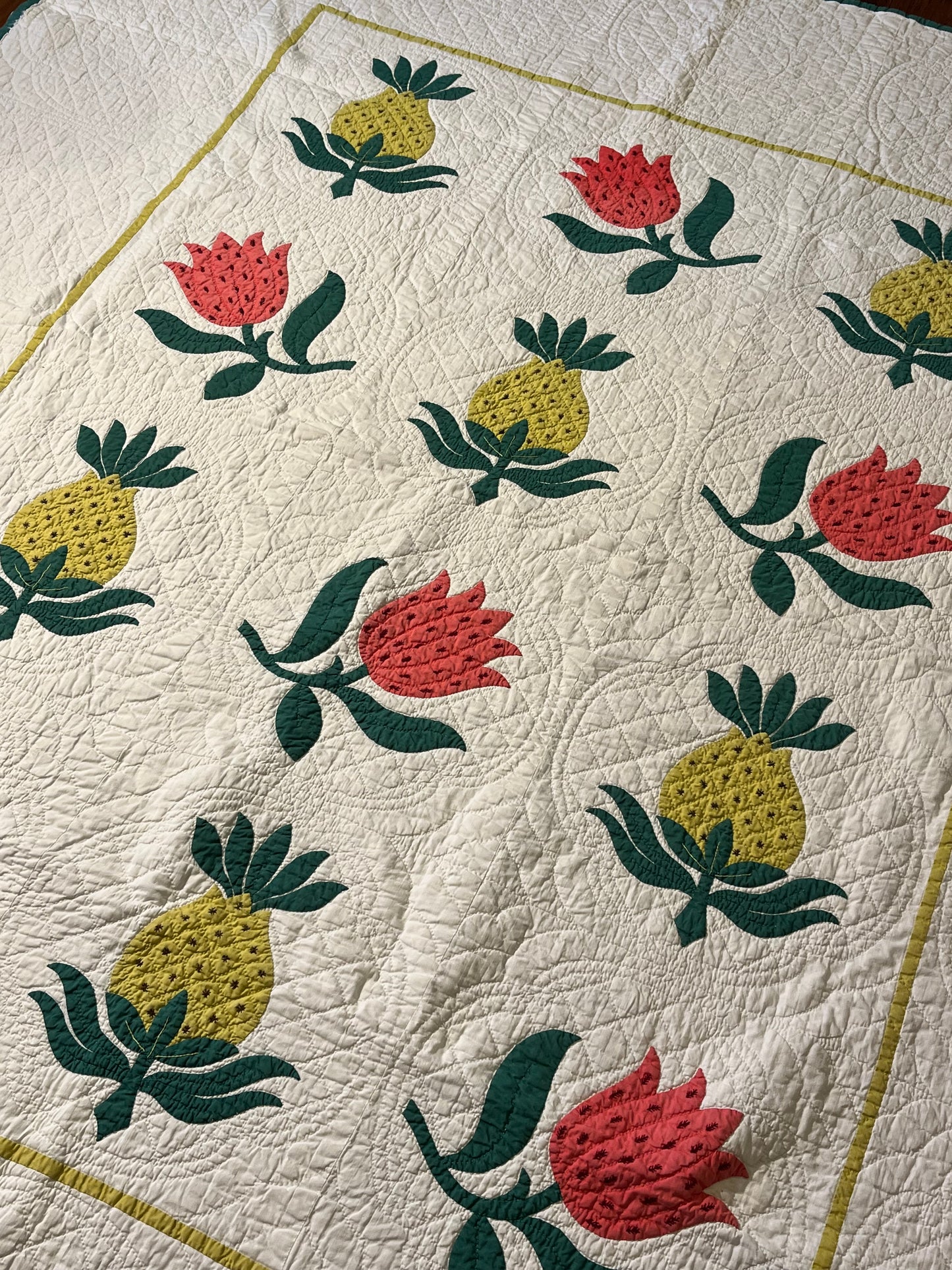 Pineapple - A Welcome Quilt