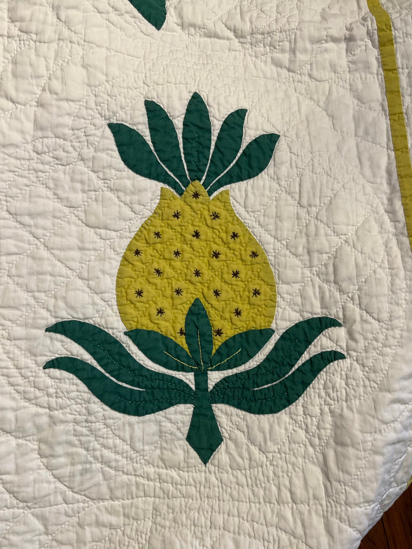 Pineapple - A Welcome Quilt
