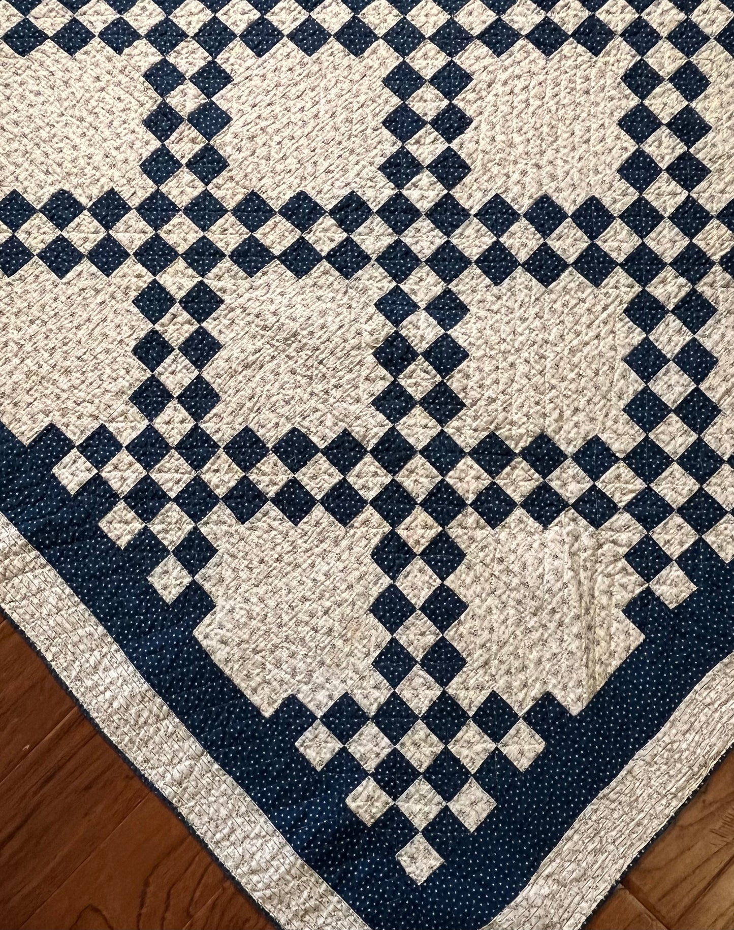 Double Irish Chain Quilt