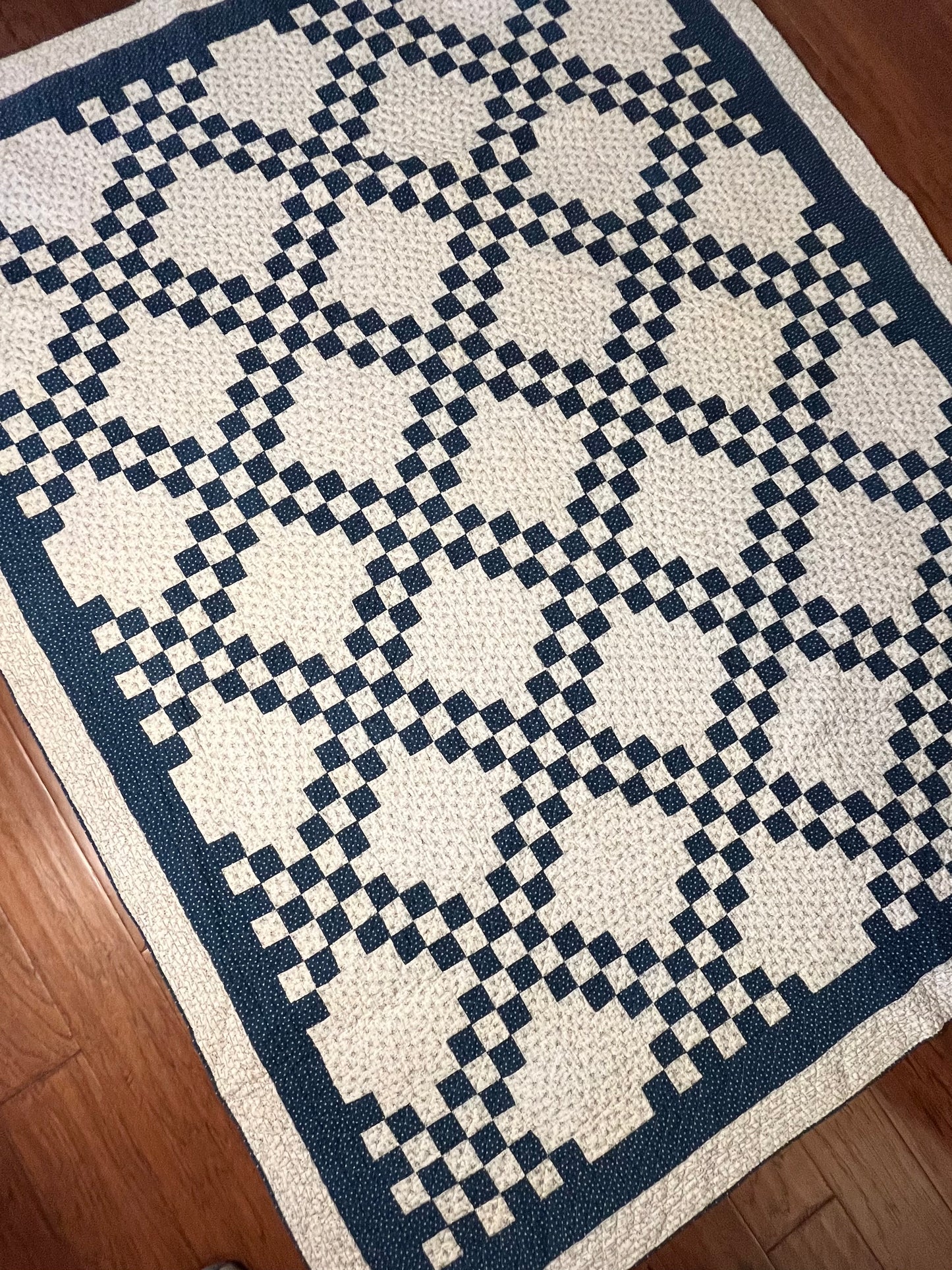 Double Irish Chain Quilt